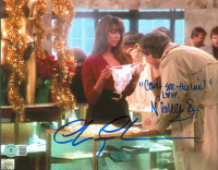 Chevy Chase & Nicolette Scorsese Signed "National Lampoon's Christmas