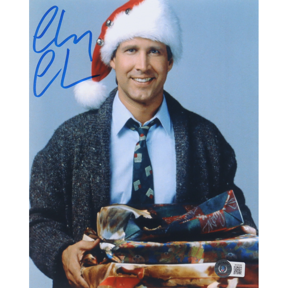 Chevy Chase Signed National Lampoon s Christmas Vacation 8x10 Photo chevy-chase-signed-national-lampoon-s-christmas-vacation-8x10-photo