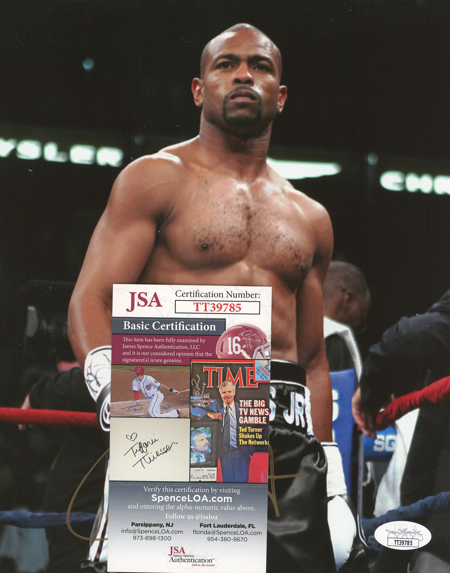 Roy Jones Jr. Signed 8x10 Photo (JSA COA) at PristineAuction.com Roy Jones Jr. Signed 8x10 Photo (JSA COA) at PristineAuction.com