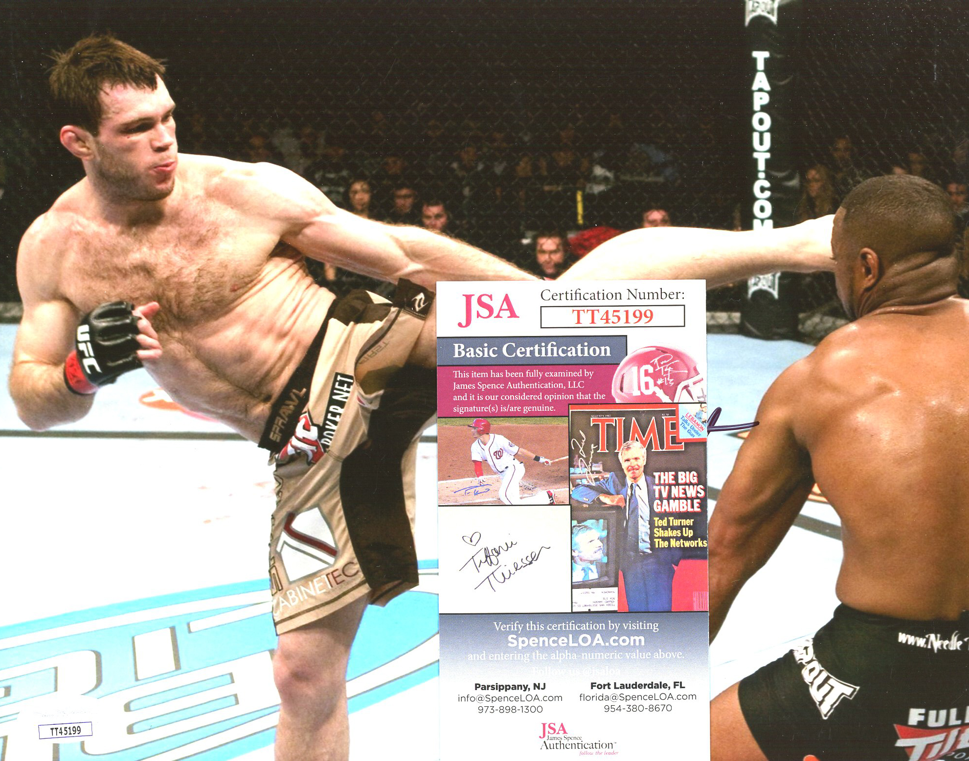Forrest Griffin Signed UFC 8x10 Photo (JSA COA) at PristineAuction.com Forrest Griffin Signed UFC 8x10 Photo (JSA COA) at PristineAuction.com