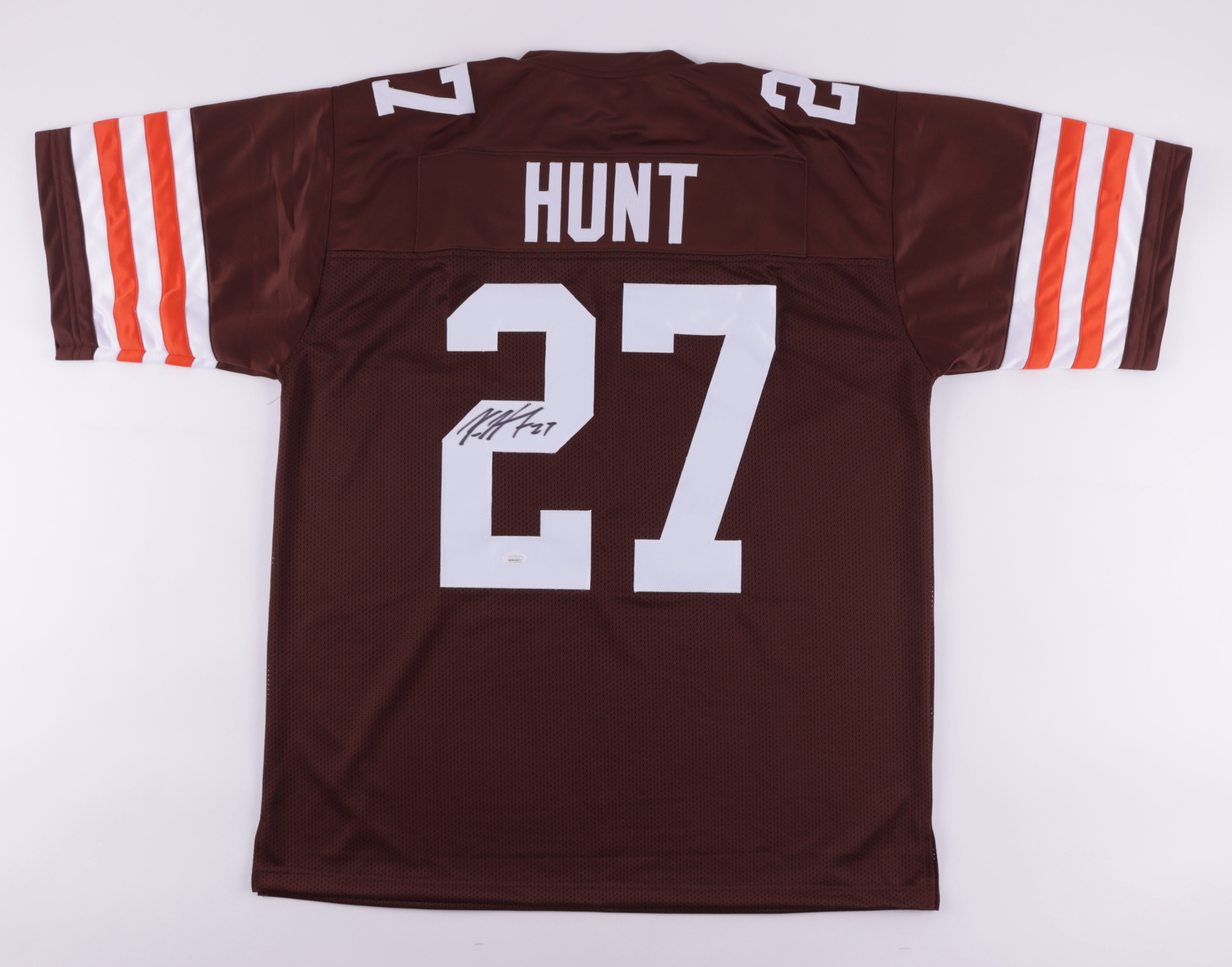 Kareem Hunt Signed Jersey (JSA COA) at PristineAuction.com Kareem Hunt Signed Jersey (JSA COA) at PristineAuction.com