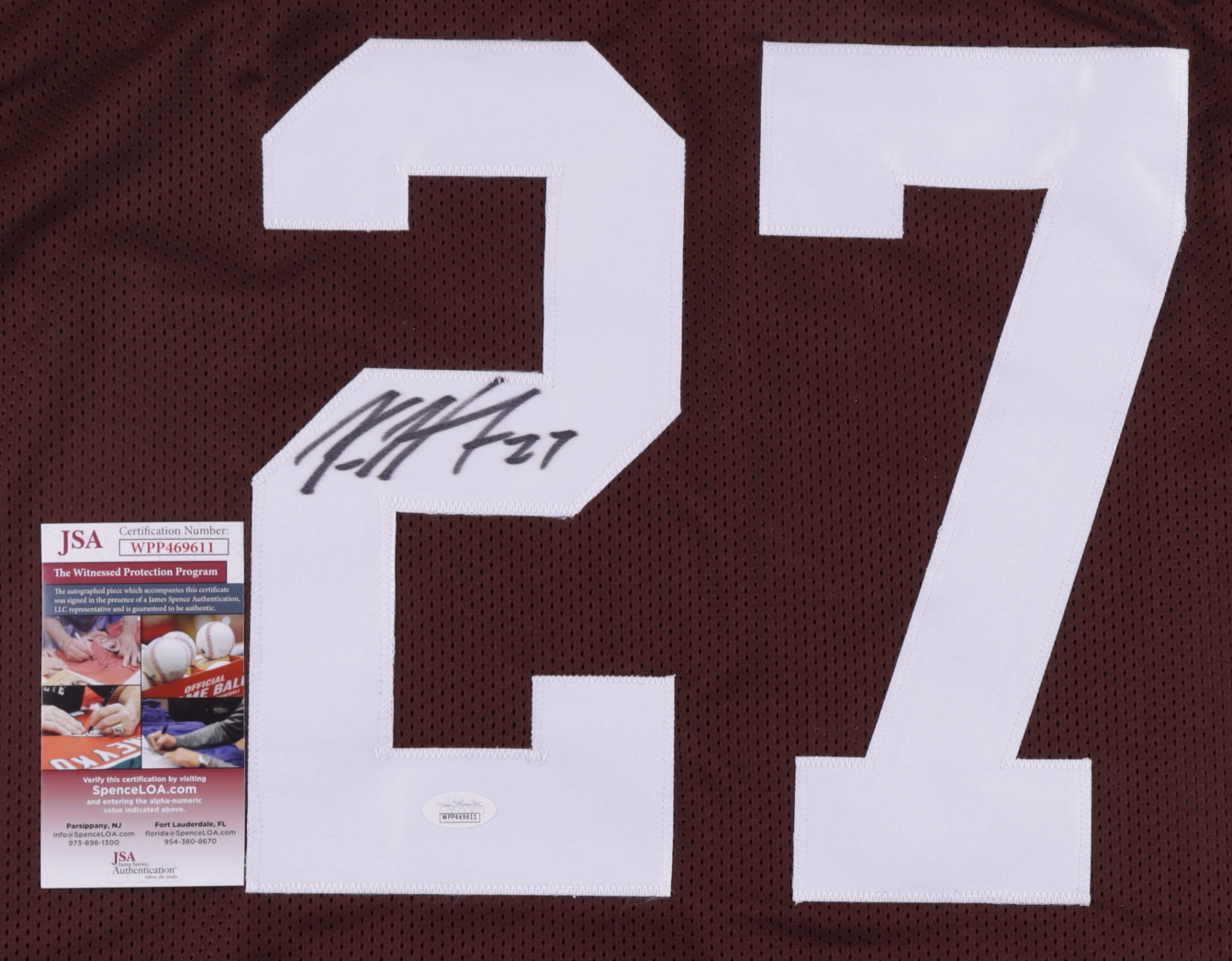 Kareem Hunt Signed Jersey (JSA COA) at PristineAuction.com Kareem Hunt Signed Jersey (JSA COA) at PristineAuction.com