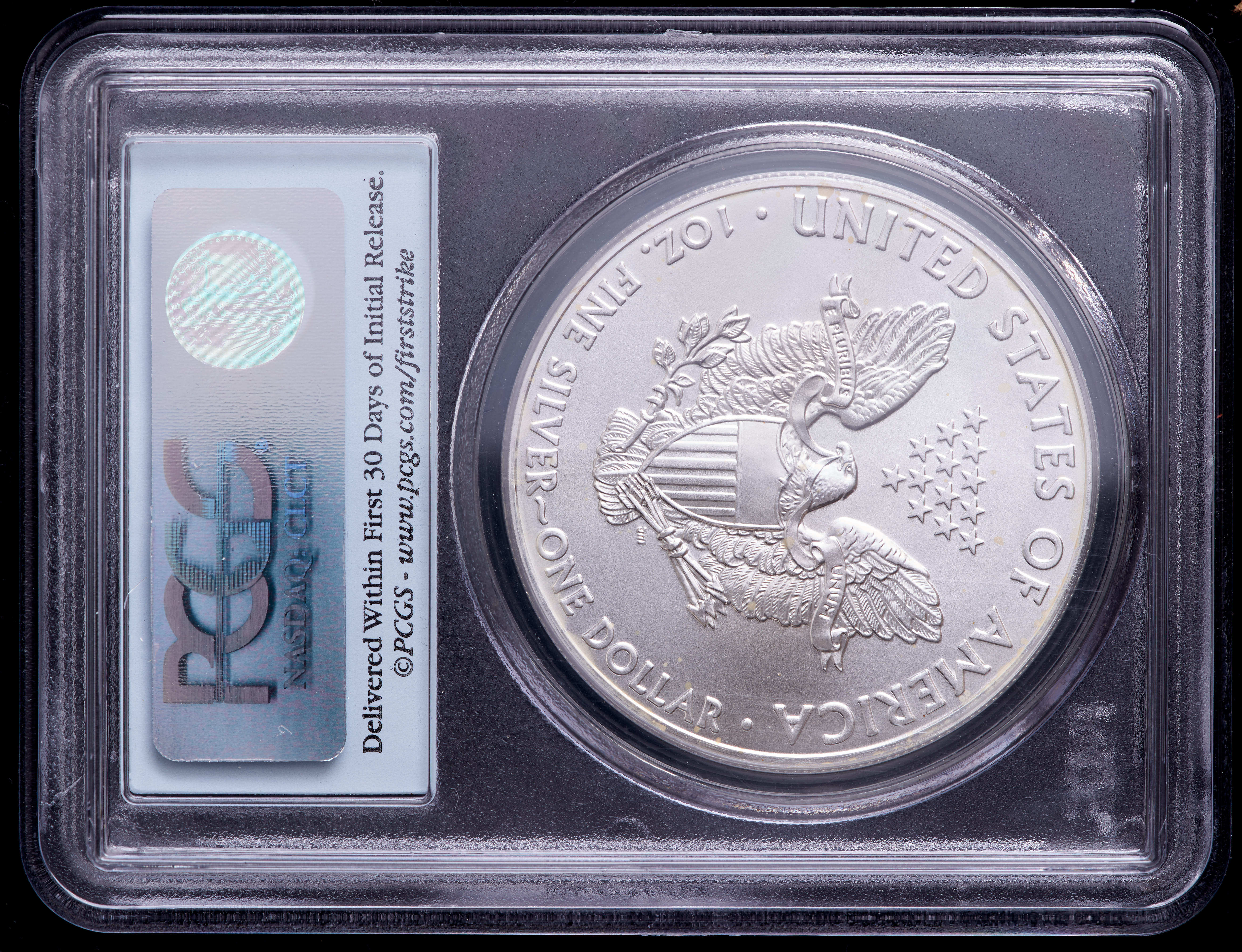 2011 American Silver Eagle $1 One Dollar Coin (PCGS MS70) at PristineAuction.com 2011 American Silver Eagle $1 One Dollar Coin (PCGS MS70) at PristineAuction.com