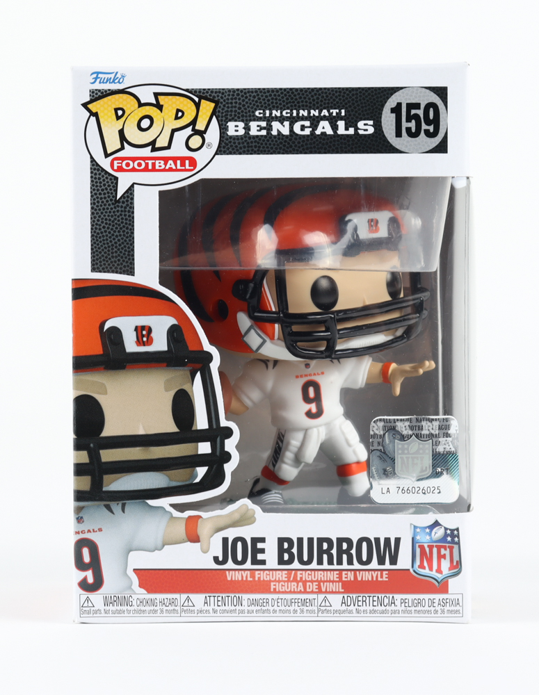Joe Burrow Bengals #159 Funko Pop! Vinyl Figure at PristineAuction.com Joe Burrow Bengals #159 Funko Pop! Vinyl Figure at PristineAuction.com