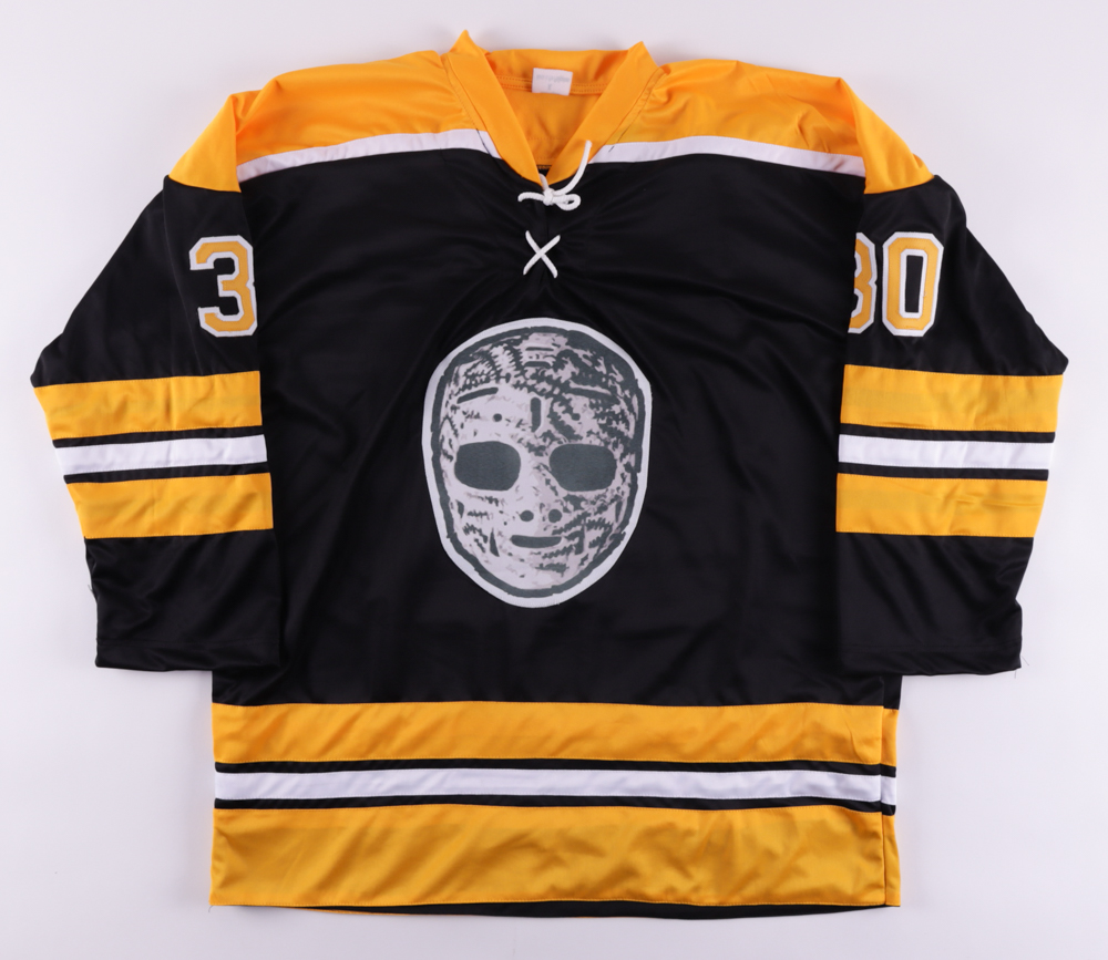 Gerry Cheevers Signed Jersey (JSA COA) at PristineAuction.com Gerry Cheevers Signed Jersey (JSA COA) at PristineAuction.com