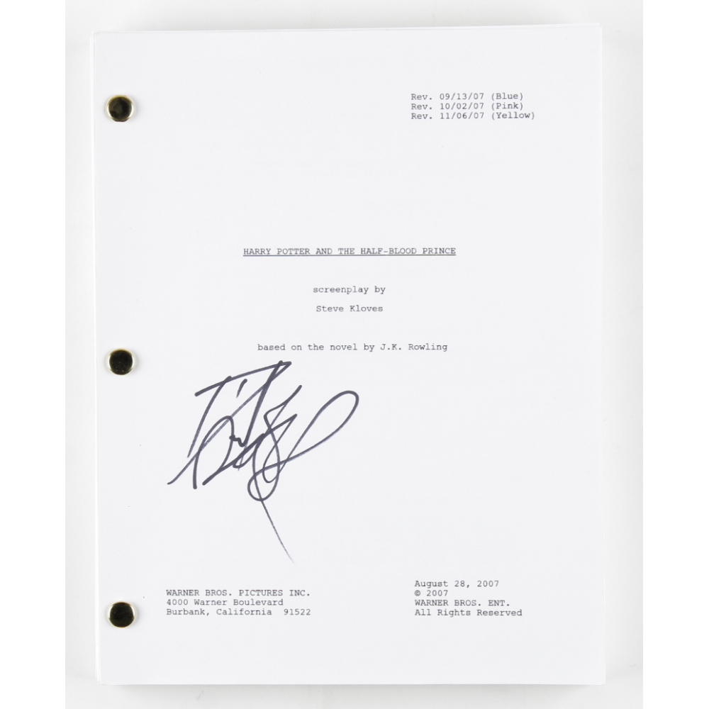 Daniel Radcliffe Signed 