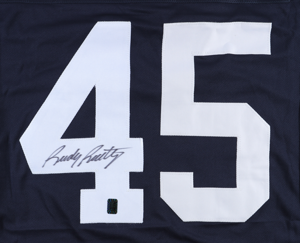Rudy Ruettiger Signed Jersey (Ruettiger) at PristineAuction.com Rudy Ruettiger Signed Jersey (Ruettiger) at PristineAuction.com