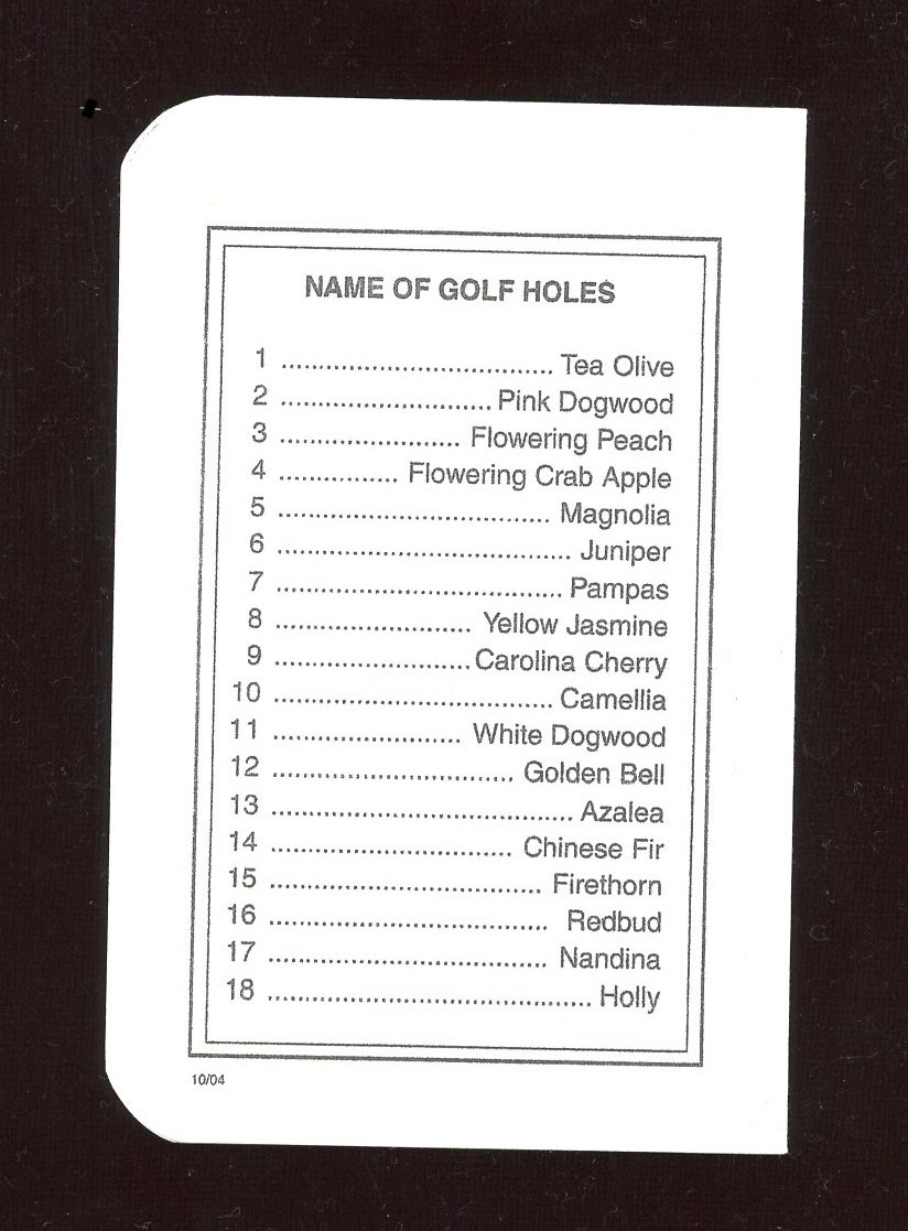 Bryson Dechambeau Signed Aurora National Golf Club Scorecard (JSA Hologram) at PristineAuction.com Bryson Dechambeau Signed Aurora National Golf Club Scorecard (JSA Hologram) at PristineAuction.com