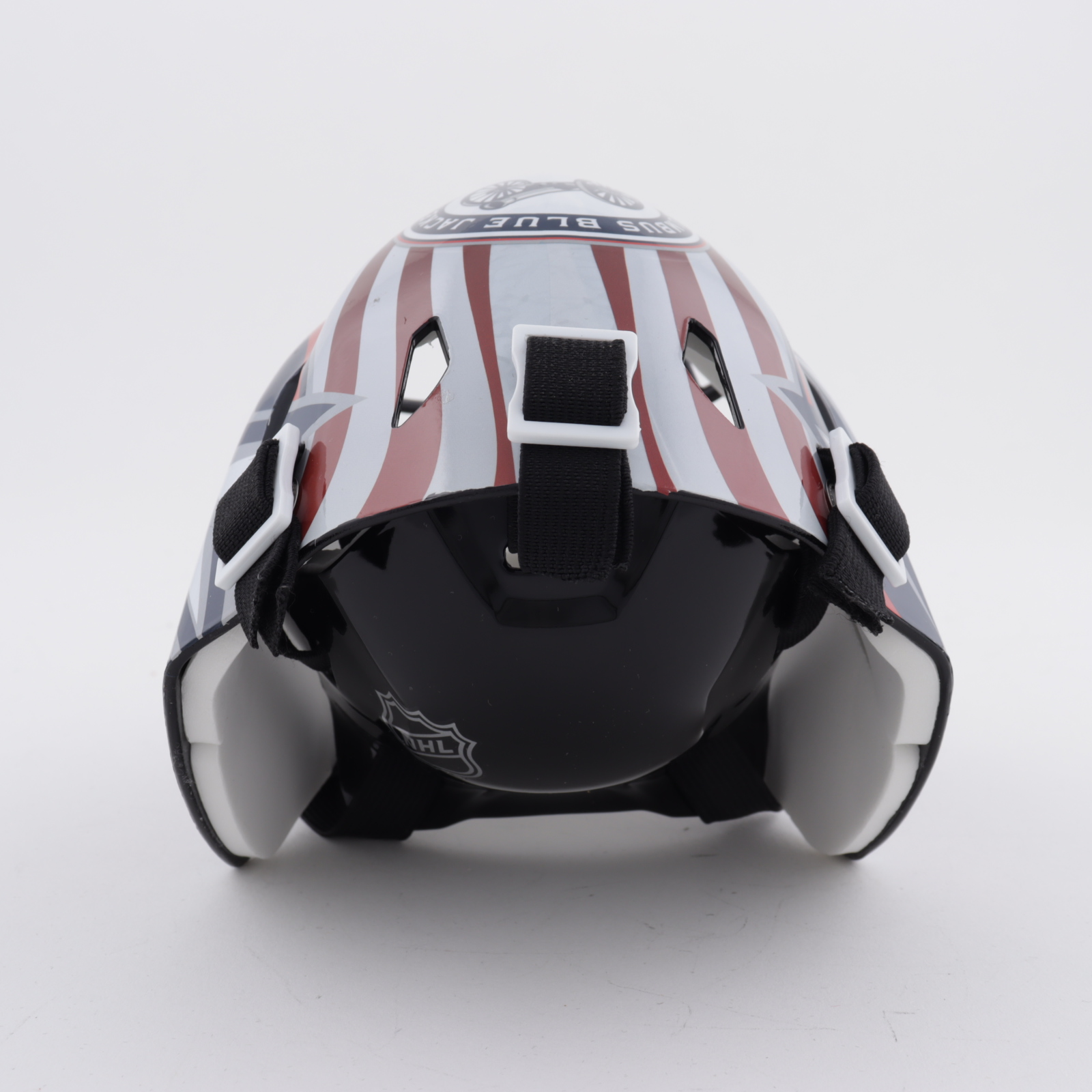 Joonas Korpisalo Signed Blue Jackets Mini Goalie Mask (Fanatics Hologram) at PristineAuction.com Joonas Korpisalo Signed Blue Jackets Mini Goalie Mask (Fanatics Hologram) at PristineAuction.com