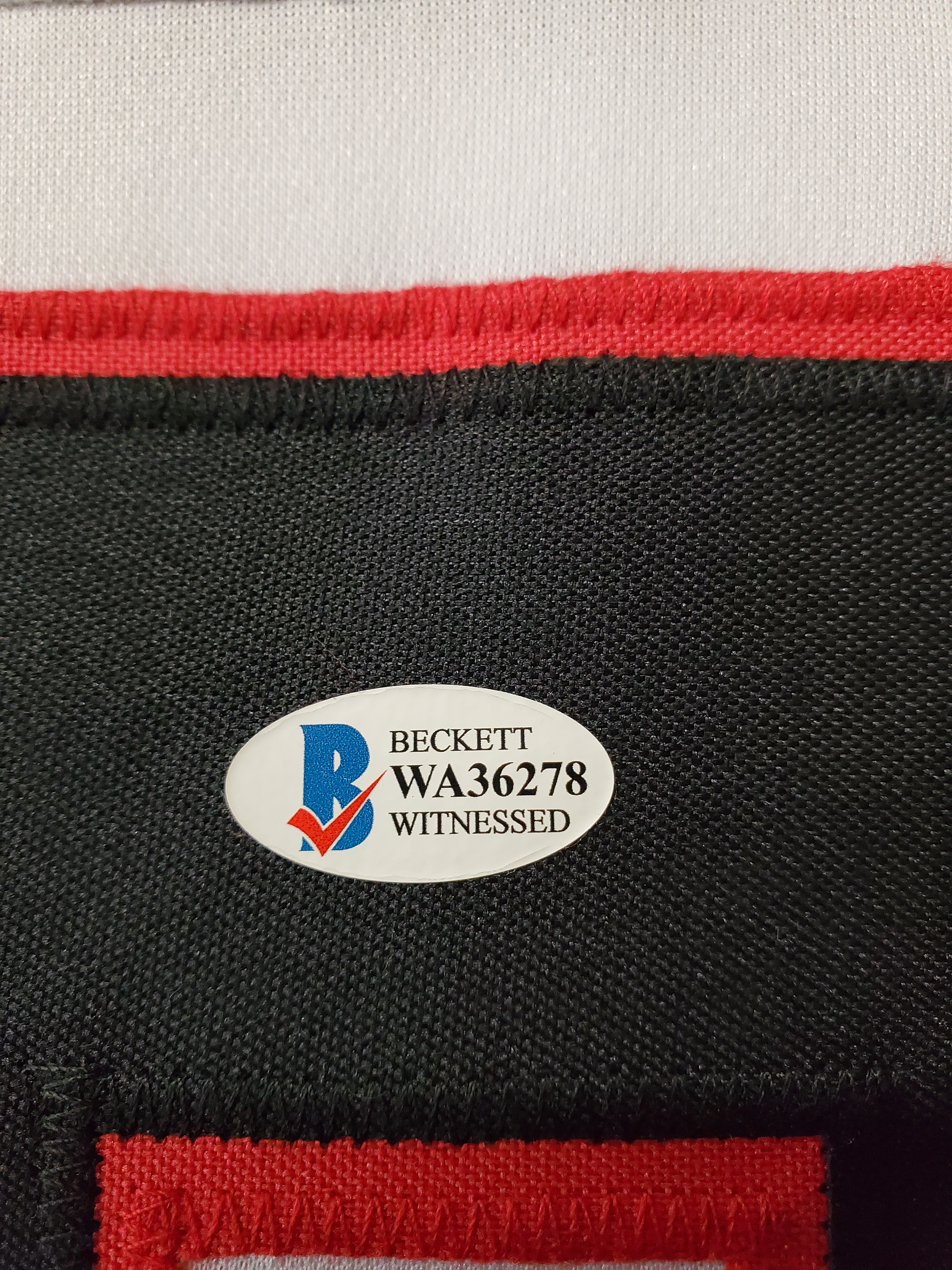 Chevy Chase Signed 34x42 Custom Framed Jersey Display (Beckett Hologram) at PristineAuction.com Chevy Chase Signed 34x42 Custom Framed Jersey Display (Beckett Hologram) at PristineAuction.com