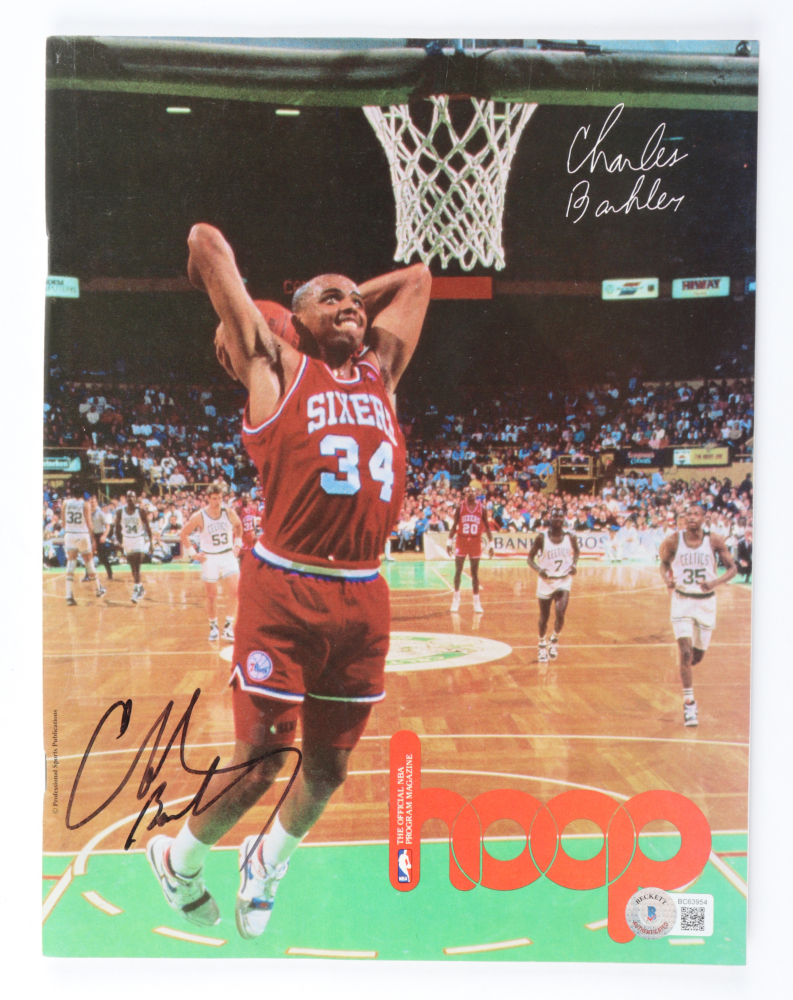 Charles Barkley Signed 1990 Hoop: The Official NBA Program Magazine | Barnebys Charles Barkley Signed 1990 Hoop: The Official NBA Program Magazine | Barnebys