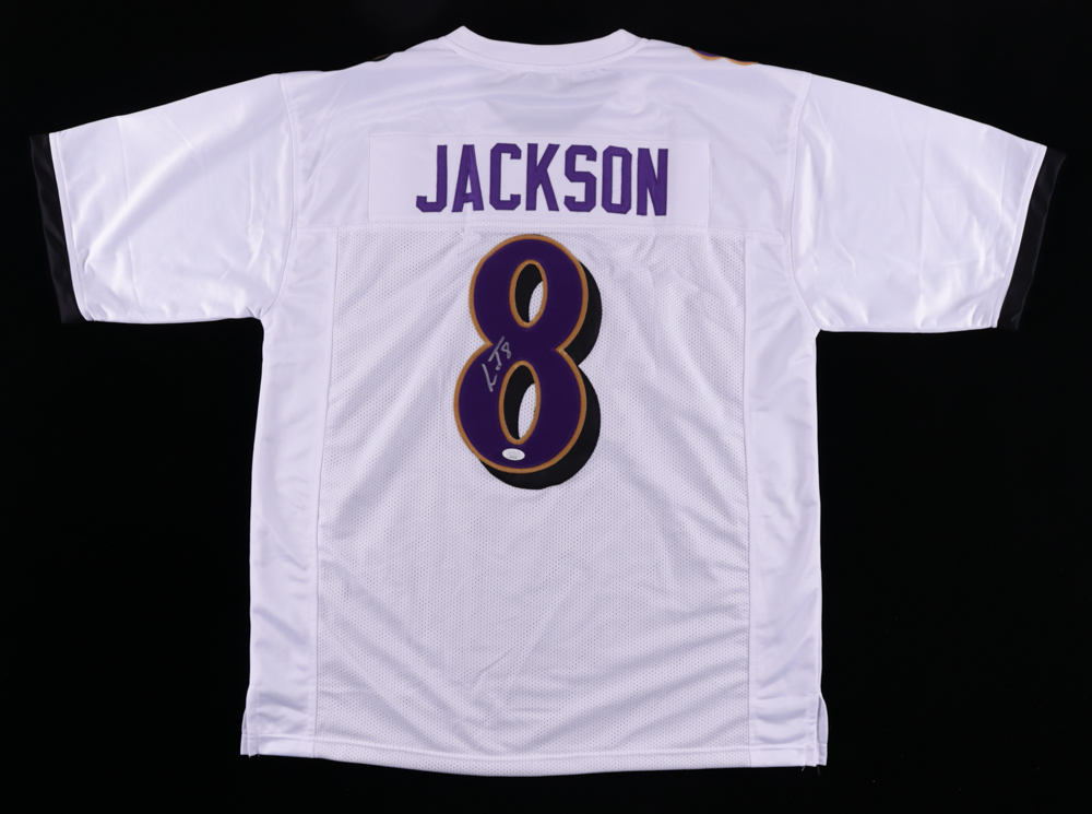 Lamar Jackson Signed Jersey (JSA Hologram) at PristineAuction.com Lamar Jackson Signed Jersey (JSA Hologram) at PristineAuction.com