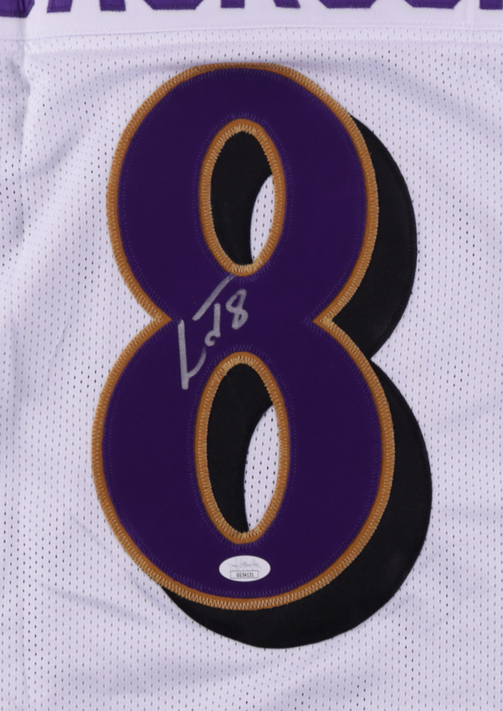 Lamar Jackson Signed Jersey (JSA Hologram) at PristineAuction.com Lamar Jackson Signed Jersey (JSA Hologram) at PristineAuction.com