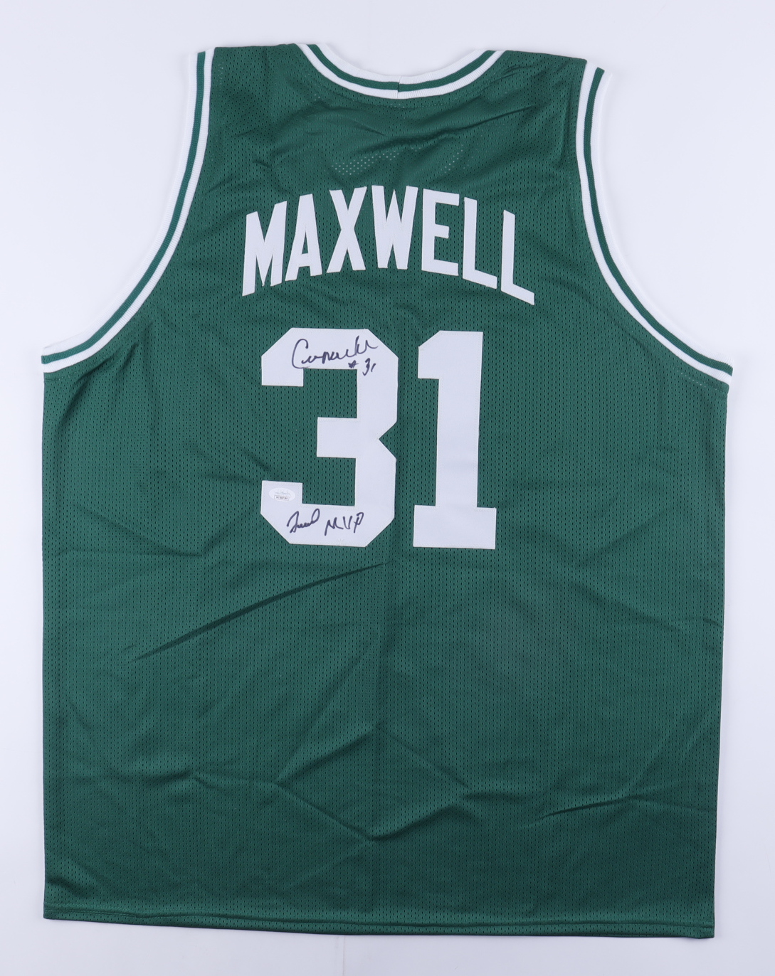 Cedric Maxwell Signed Jersey Inscribed "81 Finals MVP" (JSA COA) at PristineAuction.com Cedric Maxwell Signed Jersey Inscribed "81 Finals MVP" (JSA COA) at PristineAuction.com