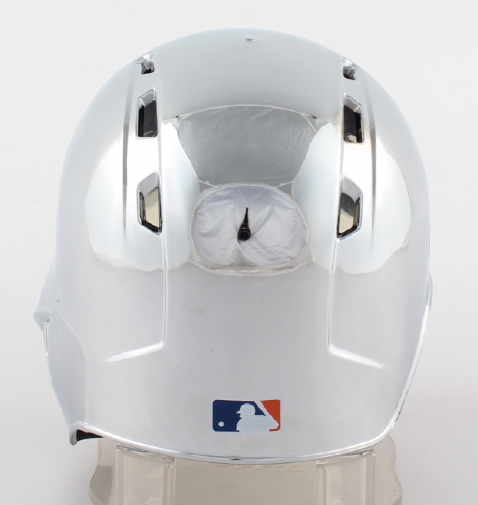 Darryl Strawberry Signed Mets Chrome Mini Batting Helmet with Stand (PSA COA) Pristine Auction