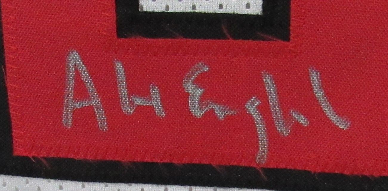 Alex English Signed Jersey (JSA COA) at PristineAuction.com Alex English Signed Jersey (JSA COA) at PristineAuction.com