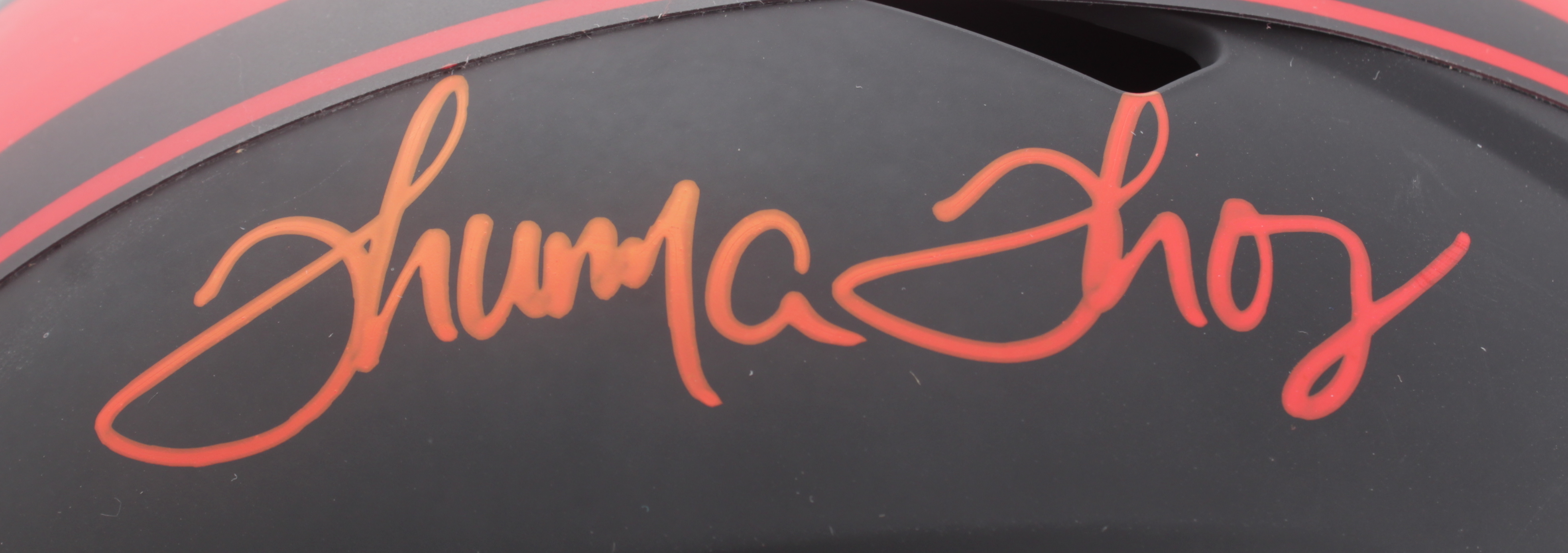 Thurman Thomas & O.J. Simpson Signed Bills Full-Size Eclipse Alternate Speed Helmet (JSA COA & Beckett COA) at PristineAuction.com Thurman Thomas & O.J. Simpson Signed Bills Full-Size Eclipse Alternate Speed Helmet (JSA COA & Beckett COA) at PristineAuction.com