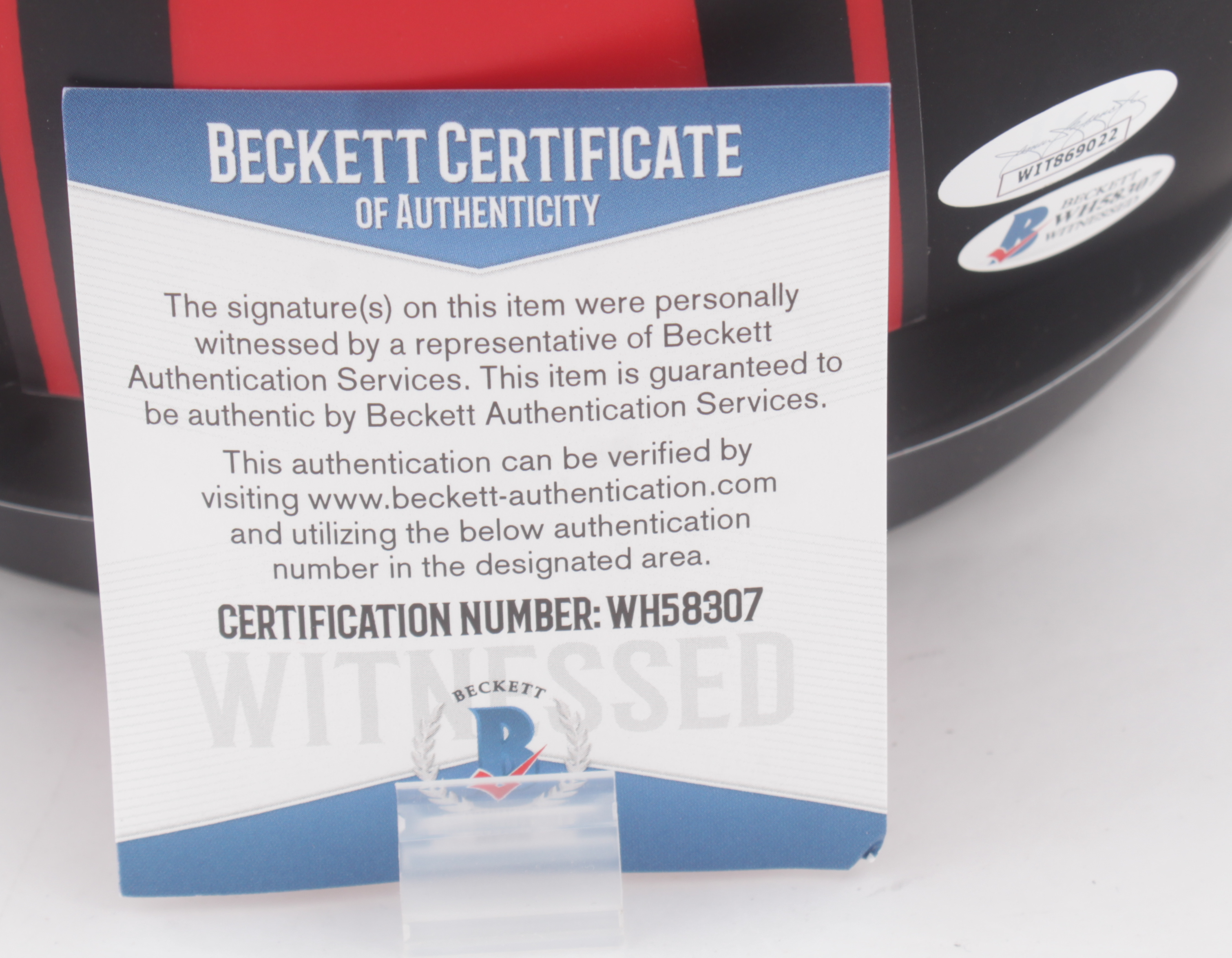 Thurman Thomas & O.J. Simpson Signed Bills Full-Size Eclipse Alternate Speed Helmet (JSA COA & Beckett COA) at PristineAuction.com Thurman Thomas & O.J. Simpson Signed Bills Full-Size Eclipse Alternate Speed Helmet (JSA COA & Beckett COA) at PristineAuction.com