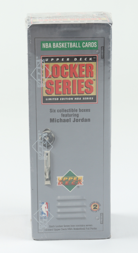 1991 Upper Deck NBA Michael Jordan Locker Series 2 Box with (7) Packs Pristine Auction