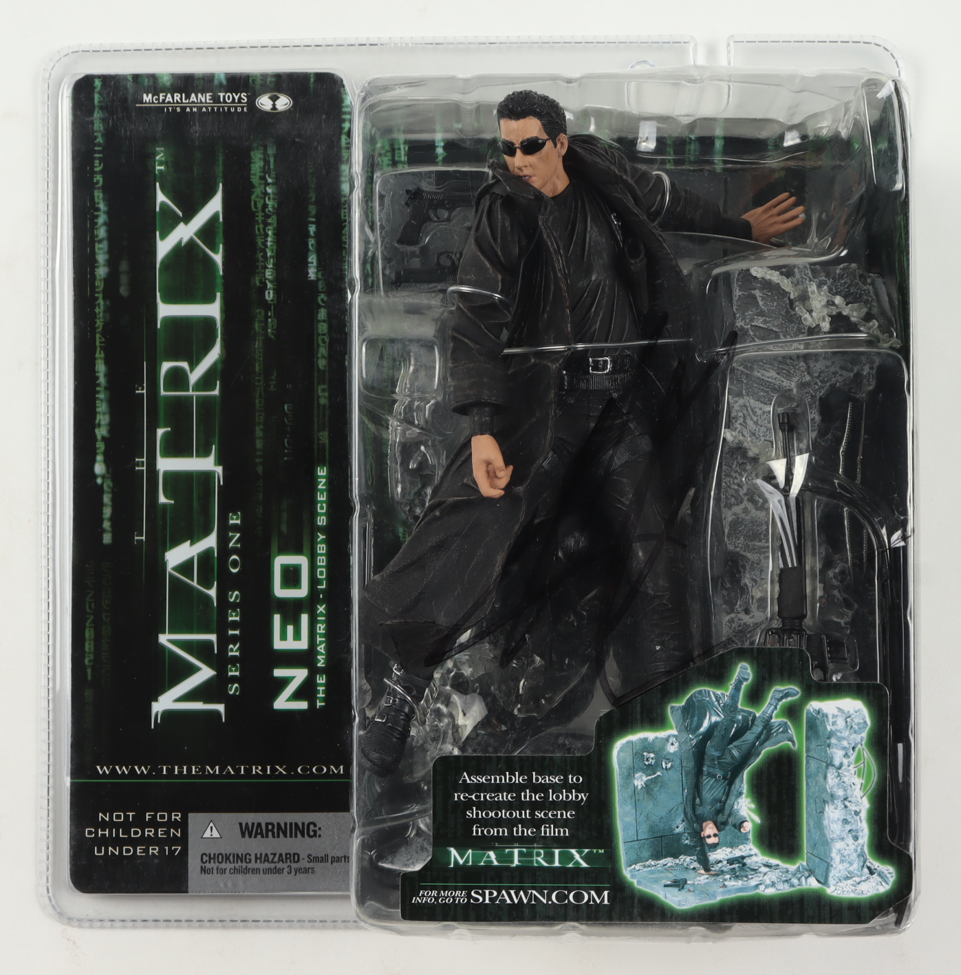 Keanu Reeves Signed "The Matrix" Action Figure (Beckett COA) at PristineAuction.com Keanu Reeves Signed "The Matrix" Action Figure (Beckett COA) at PristineAuction.com