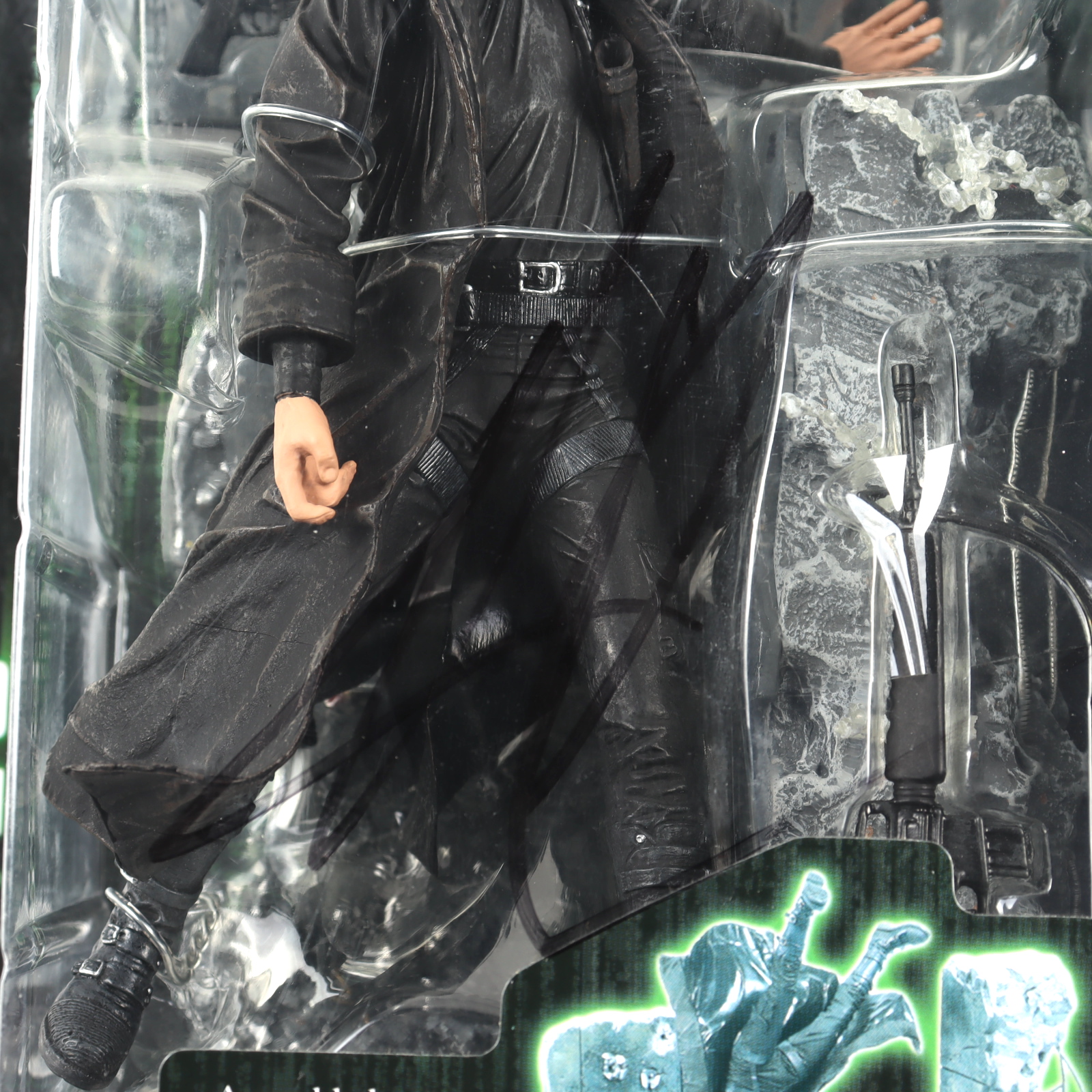 Keanu Reeves Signed "The Matrix" Action Figure (Beckett COA) at PristineAuction.com Keanu Reeves Signed "The Matrix" Action Figure (Beckett COA) at PristineAuction.com