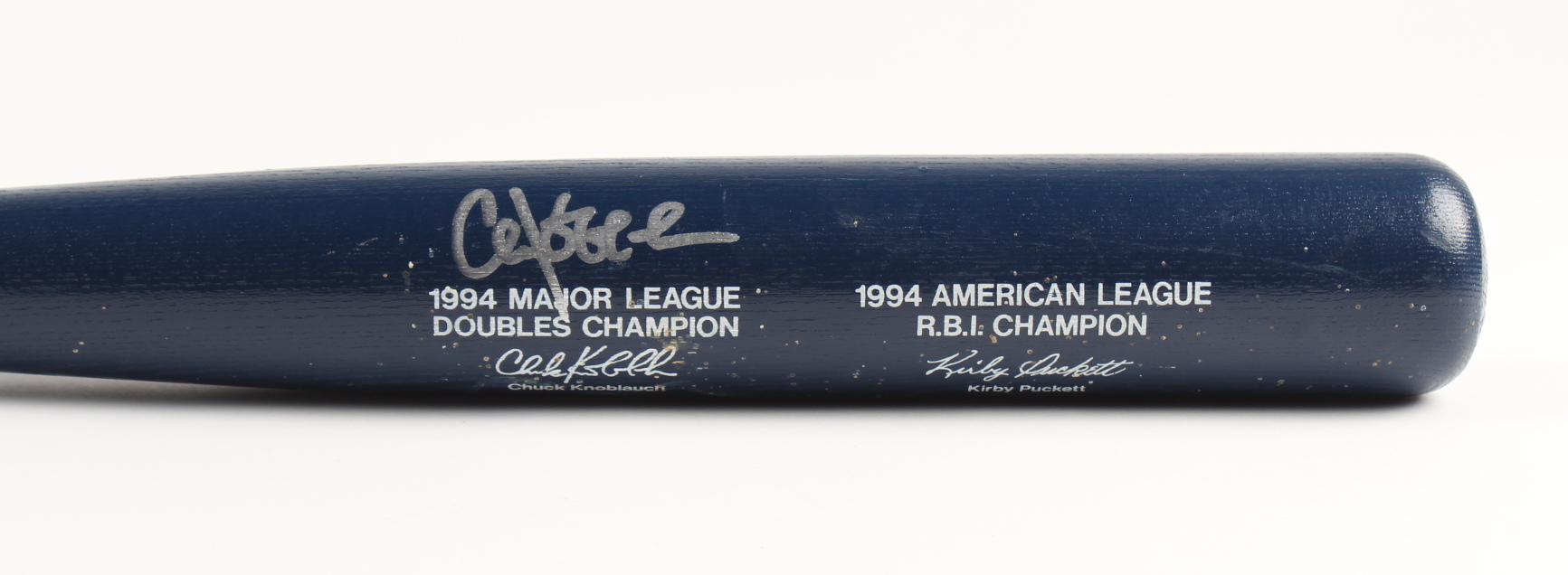 Chuck Knoblauch Signed Louisville Sluger Pro Baseball Bat (Beckett COA) at PristineAuction.com Chuck Knoblauch Signed Louisville Sluger Pro Baseball Bat (Beckett COA) at PristineAuction.com