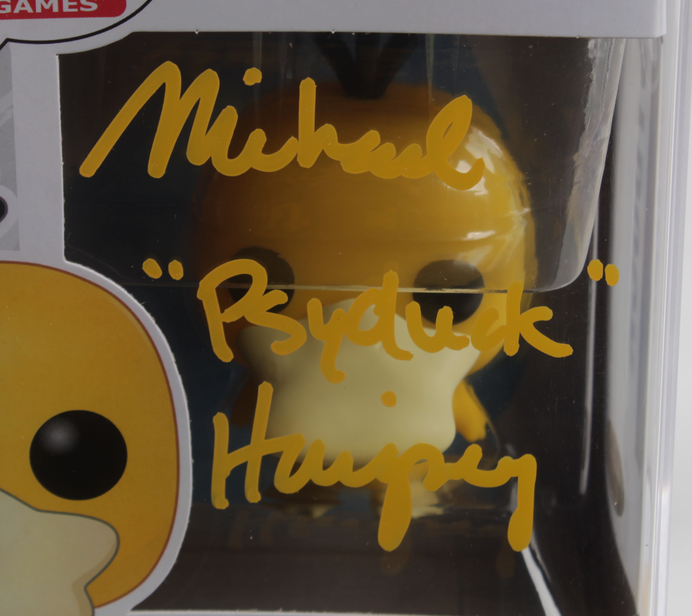 Michael Haigney Signed "Pokemon" #781 Psyduck Funko Pop! Vinyl Figure Inscribed "Psyduck" (PSA) at PristineAuction.com Michael Haigney Signed "Pokemon" #781 Psyduck Funko Pop! Vinyl Figure Inscribed "Psyduck" (PSA) at PristineAuction.com