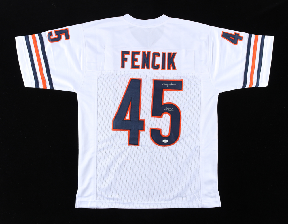 Gary Fencik Signed Jersey Inscribed "SBXX" (JSA) at PristineAuction.com Gary Fencik Signed Jersey Inscribed "SBXX" (JSA) at PristineAuction.com