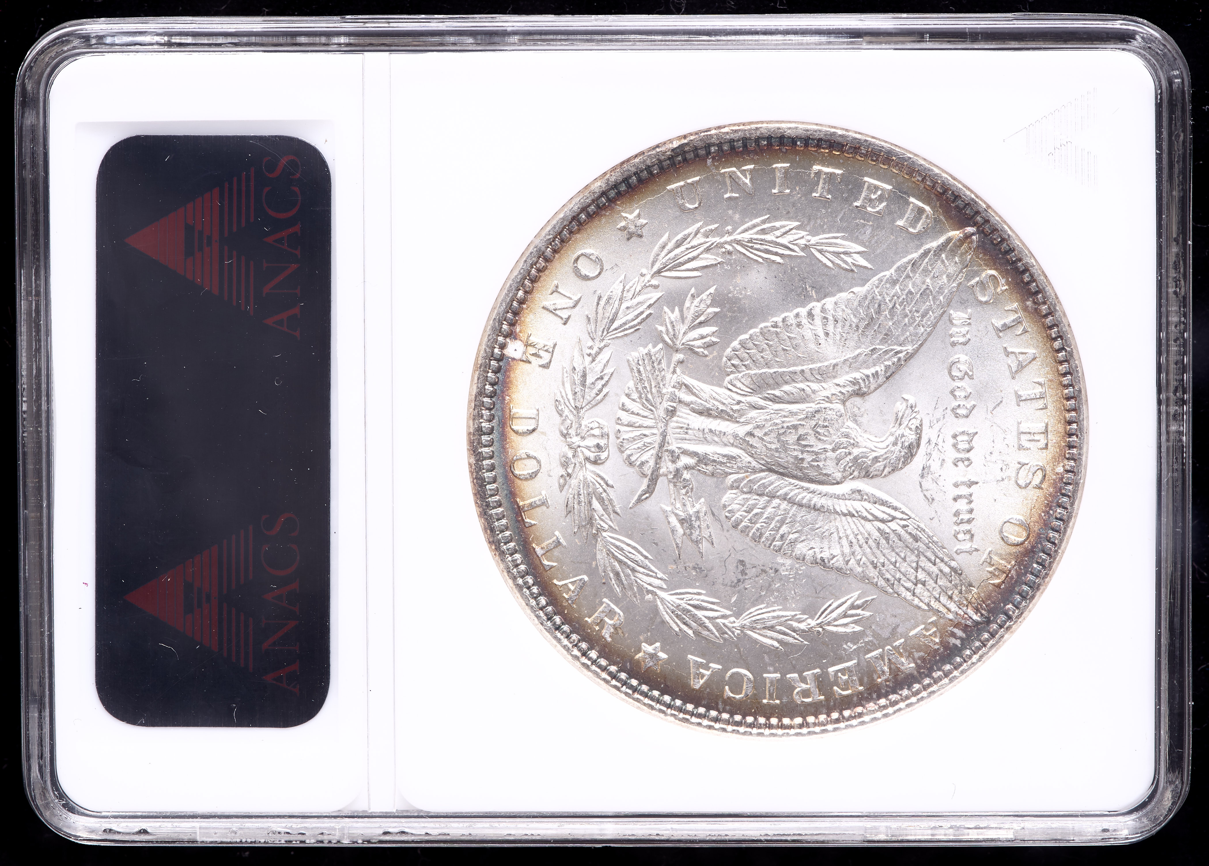 1885 Morgan Silver Dollar (ANACS MS64) (Toned) at PristineAuction.com 1885 Morgan Silver Dollar (ANACS MS64) (Toned) at PristineAuction.com