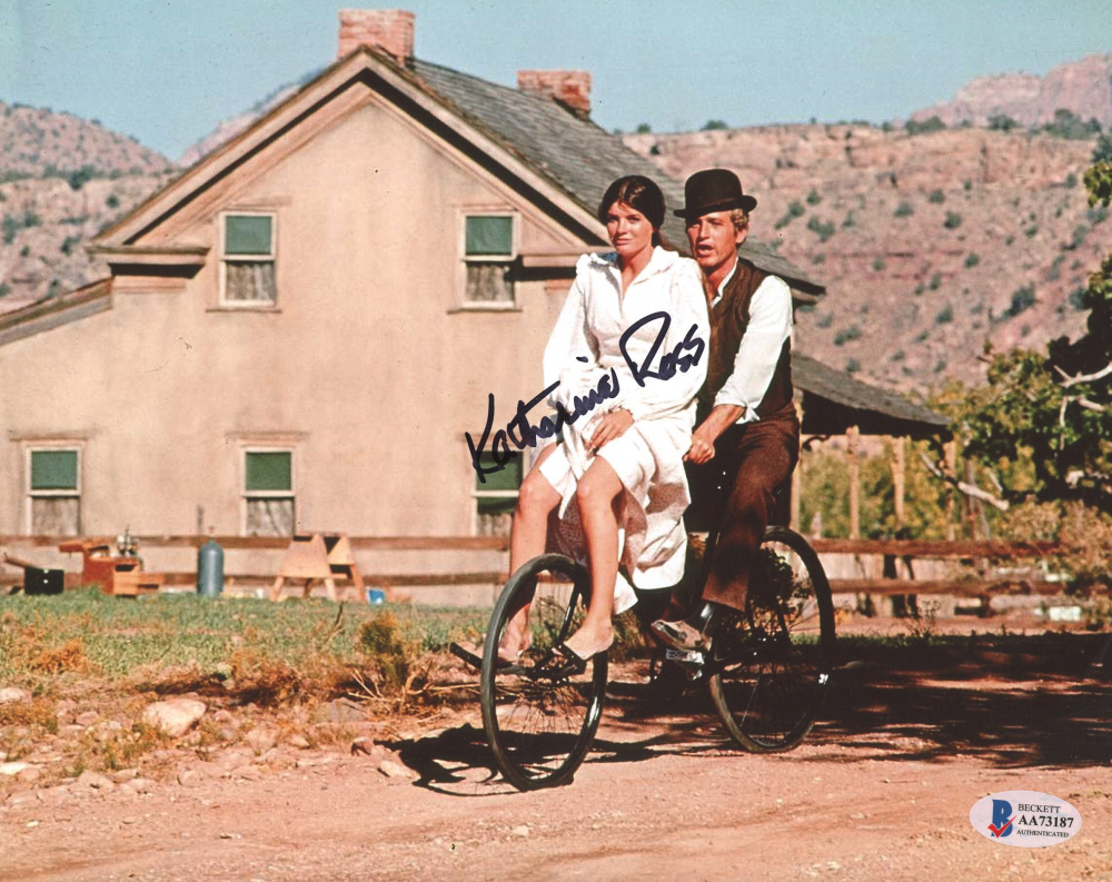 BUTCH CASSIDY AND THE SUNDANCE KID  signed autographed photo COA Hologram