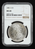 1881-S Morgan Silver Dollar (NGC MS68) at PristineAuction.com