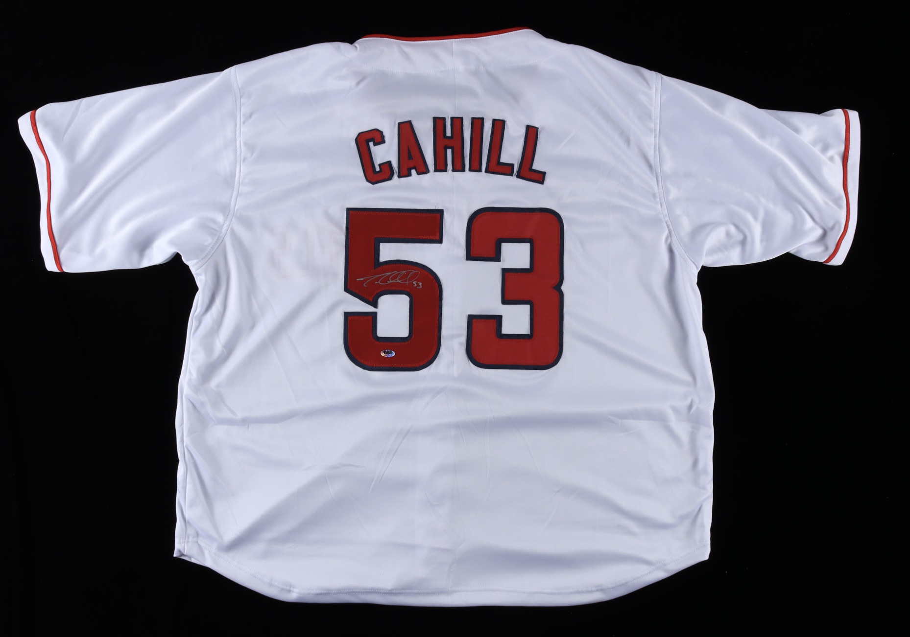 Trevor Cahill Signed Jersey (RSA Hologram) at PristineAuction.com Trevor Cahill Signed Jersey (RSA Hologram) at PristineAuction.com