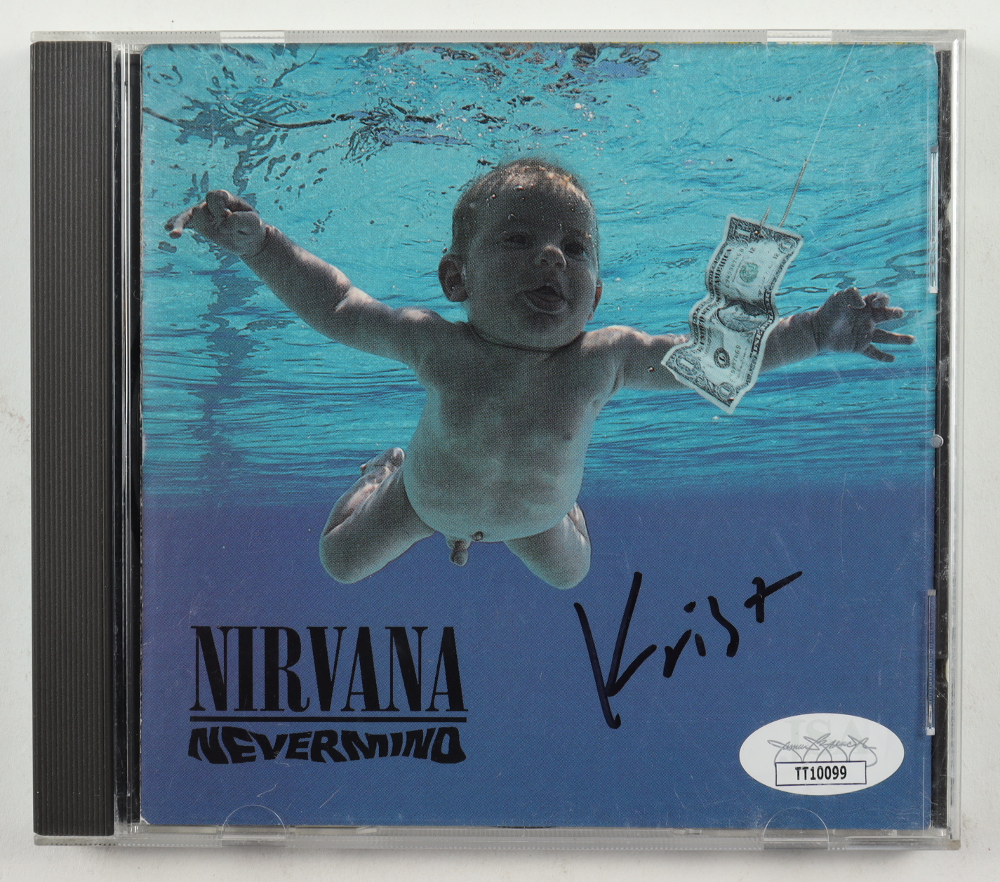 Krist Novoselic Signed Nirvana "Nevermind" CD Album (JSA COA) (See Description) at PristineAuction.com Krist Novoselic Signed Nirvana "Nevermind" CD Album (JSA COA) (See Description) at PristineAuction.com