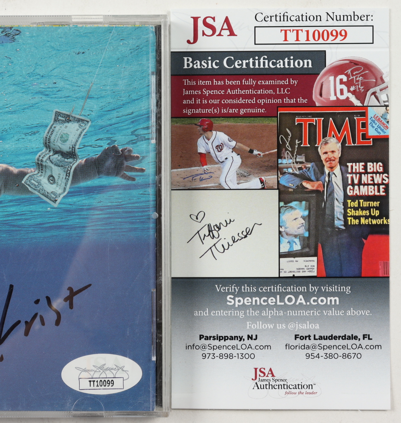 Krist Novoselic Signed Nirvana "Nevermind" CD Album (JSA COA) (See Description) at PristineAuction.com Krist Novoselic Signed Nirvana "Nevermind" CD Album (JSA COA) (See Description) at PristineAuction.com