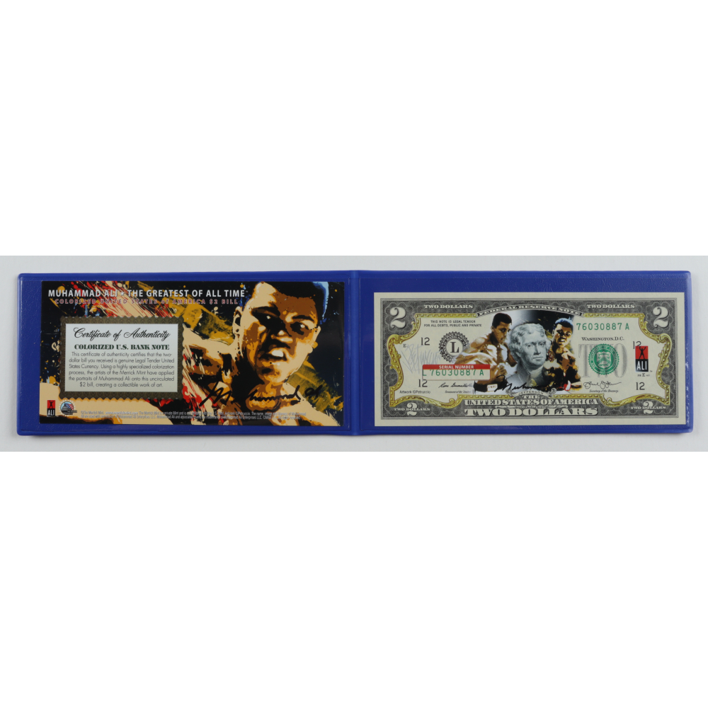 Muhammad Ali - Petruccio Art Edition Commemorative $2 Bill