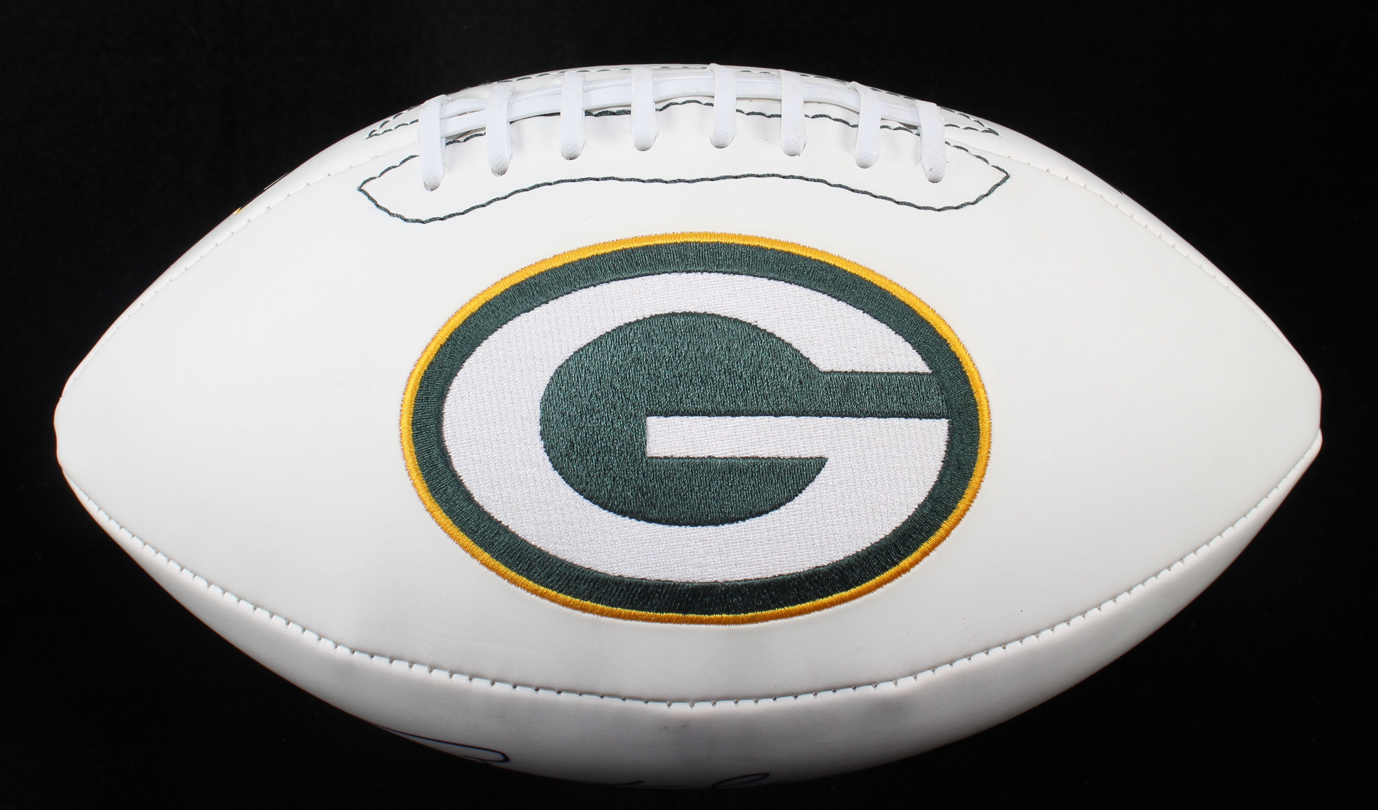 Bart Starr Signed Packers Logo Football with Display Case (Beckett LOA) at PristineAuction.com Bart Starr Signed Packers Logo Football with Display Case (Beckett LOA) at PristineAuction.com