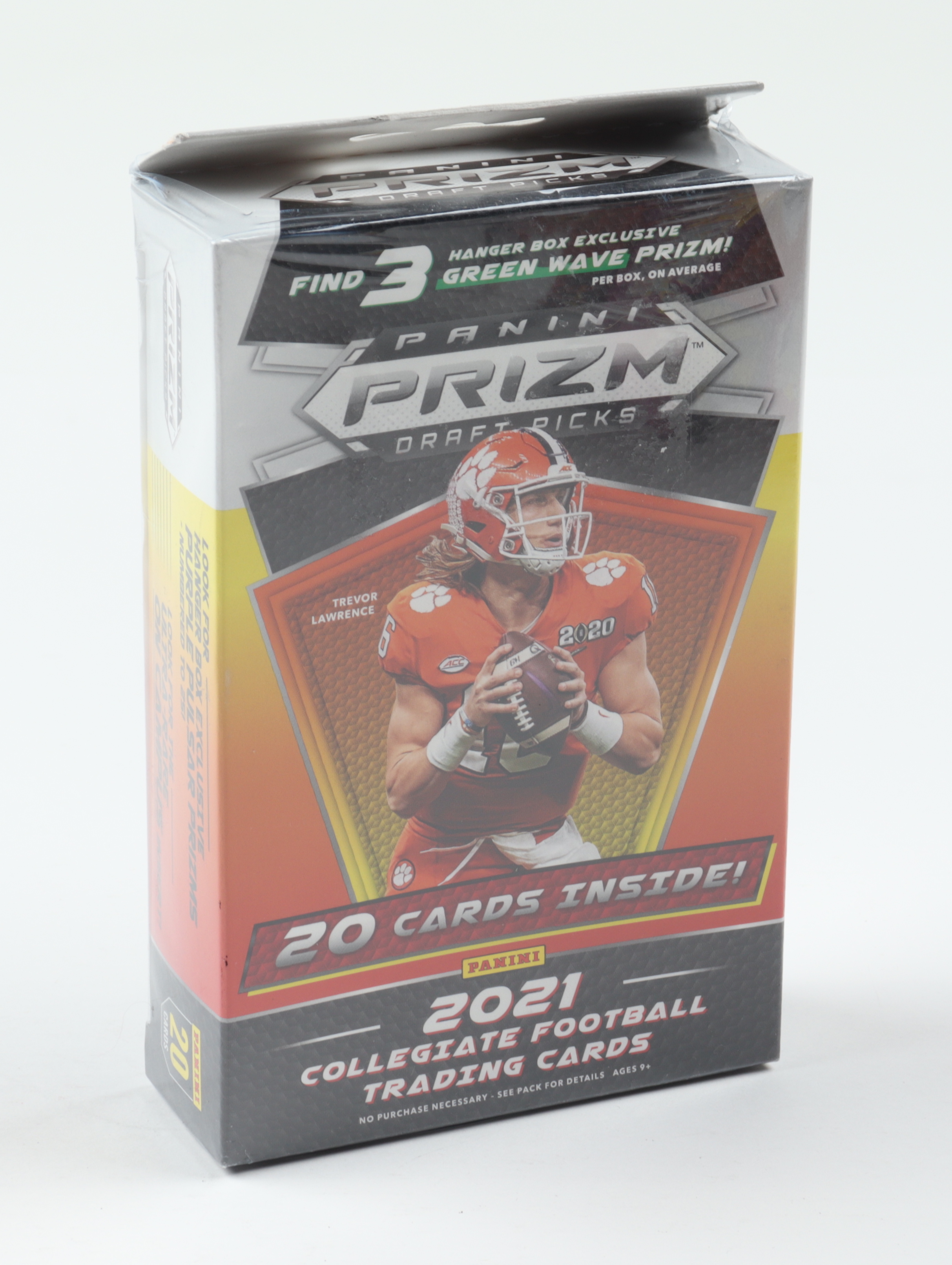 2021 Panini Prizm Draft Picks Football Hanger Box with (20) Cards at PristineAuction.com 2021 Panini Prizm Draft Picks Football Hanger Box with (20) Cards at PristineAuction.com