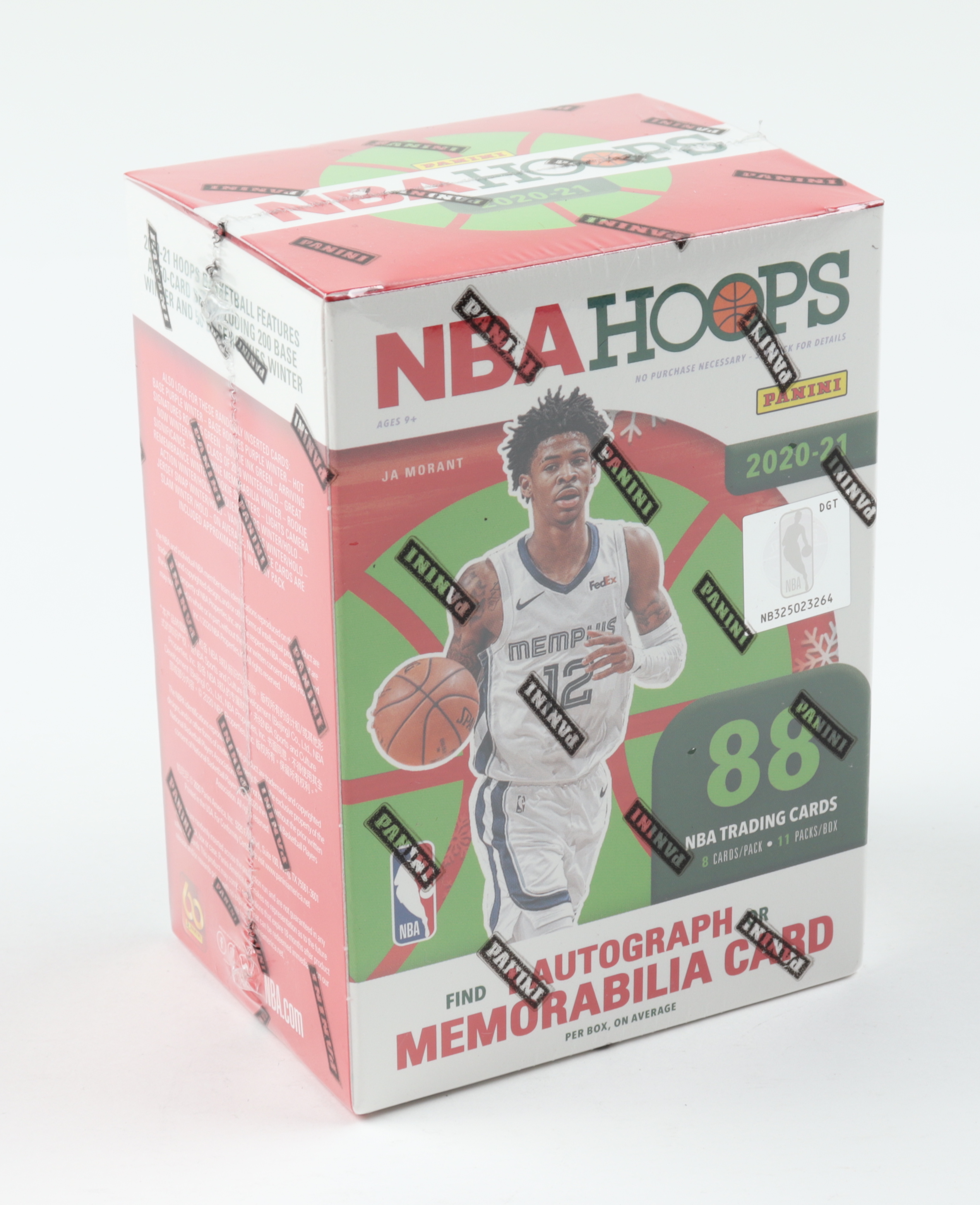 2020-21 Panini NBA Hoops Holiday Basketball Blaster Box with (11) Packs at PristineAuction.com 2020-21 Panini NBA Hoops Holiday Basketball Blaster Box with (11) Packs at PristineAuction.com