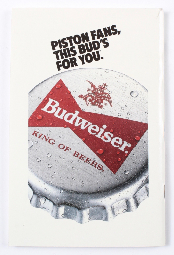 Dennis Rodman & John Salley Signed "Detroit Pistons 198990 Media Guide