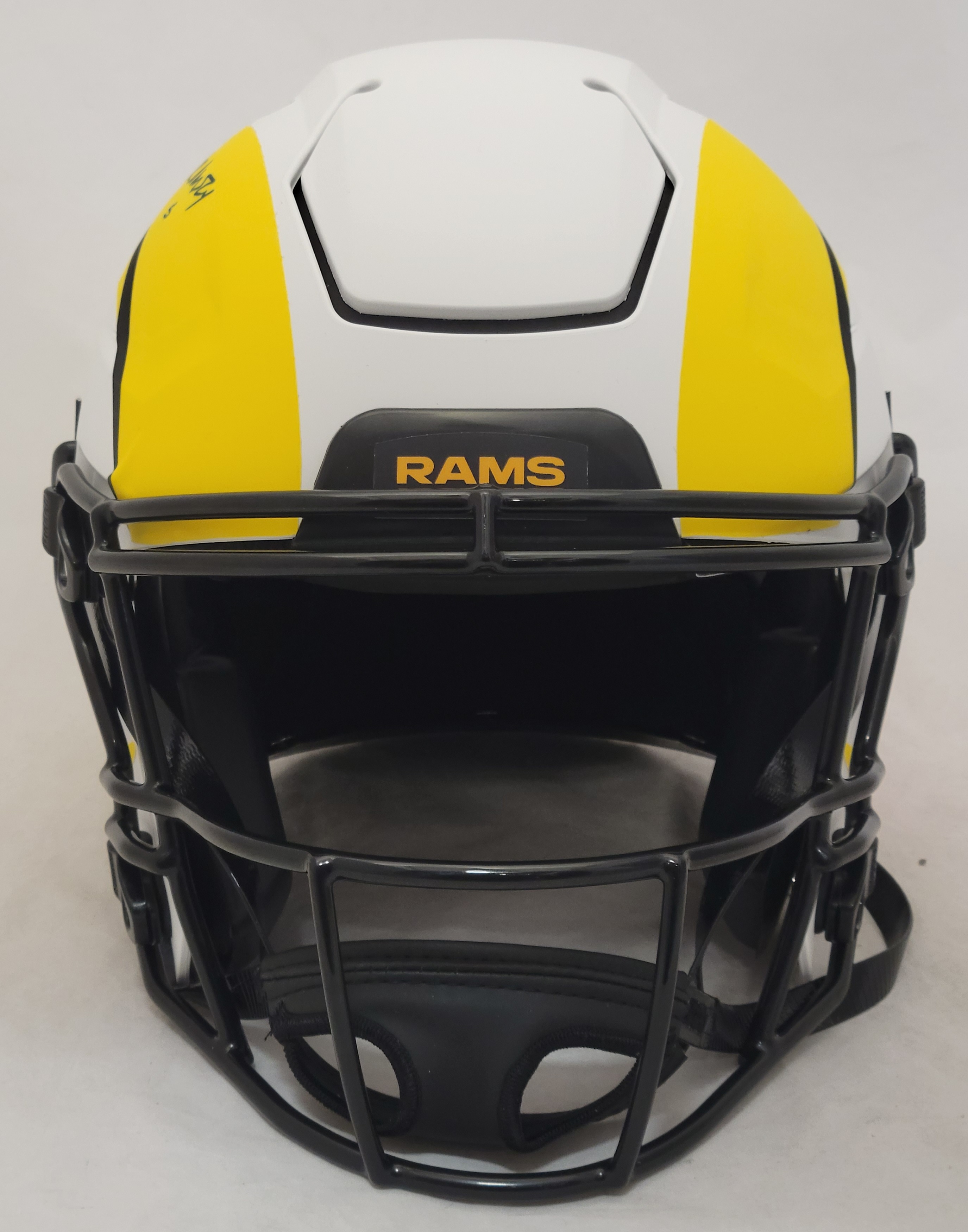 Jalen Ramsey Signed Rams Full Size On Field Authentic Lunar Eclipse Alternate SpeedFlex Helmet (JSA Hologram) at PristineAuction.com Jalen Ramsey Signed Rams Full Size On Field Authentic Lunar Eclipse Alternate SpeedFlex Helmet (JSA Hologram) at PristineAuction.com