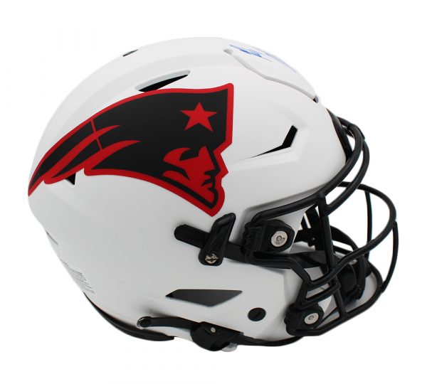 Rob Gronkowski Signed Patriots Full-Size Authentic On-Field Lunar Eclipse Alternate SpeedFlex Helmet (Radtke COA) at PristineAuction.com Rob Gronkowski Signed Patriots Full-Size Authentic On-Field Lunar Eclipse Alternate SpeedFlex Helmet (Radtke COA) at PristineAuction.com