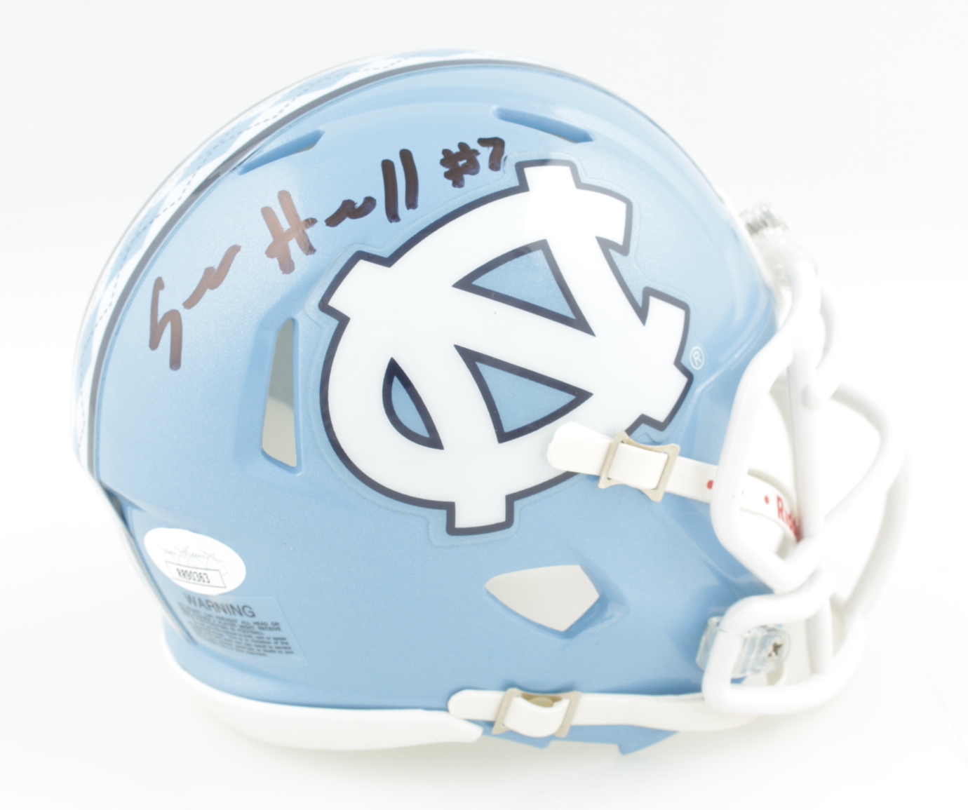 Sam Howell Signed North Carolina Tar Heels Speed Mini Helmet (JSA COA) at PristineAuction.com Sam Howell Signed North Carolina Tar Heels Speed Mini Helmet (JSA COA) at PristineAuction.com