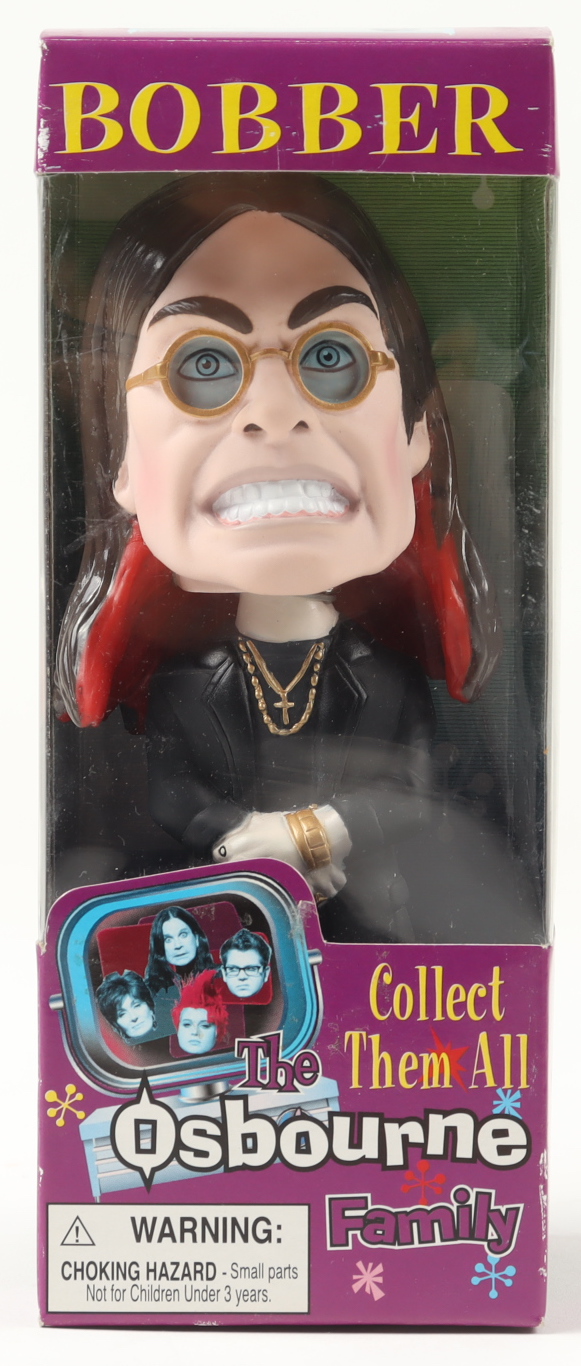 Ozzy Osbourne "The Osbourne Family" Ceramic Bobble Head at PristineAuction.com Ozzy Osbourne "The Osbourne Family" Ceramic Bobble Head at PristineAuction.com