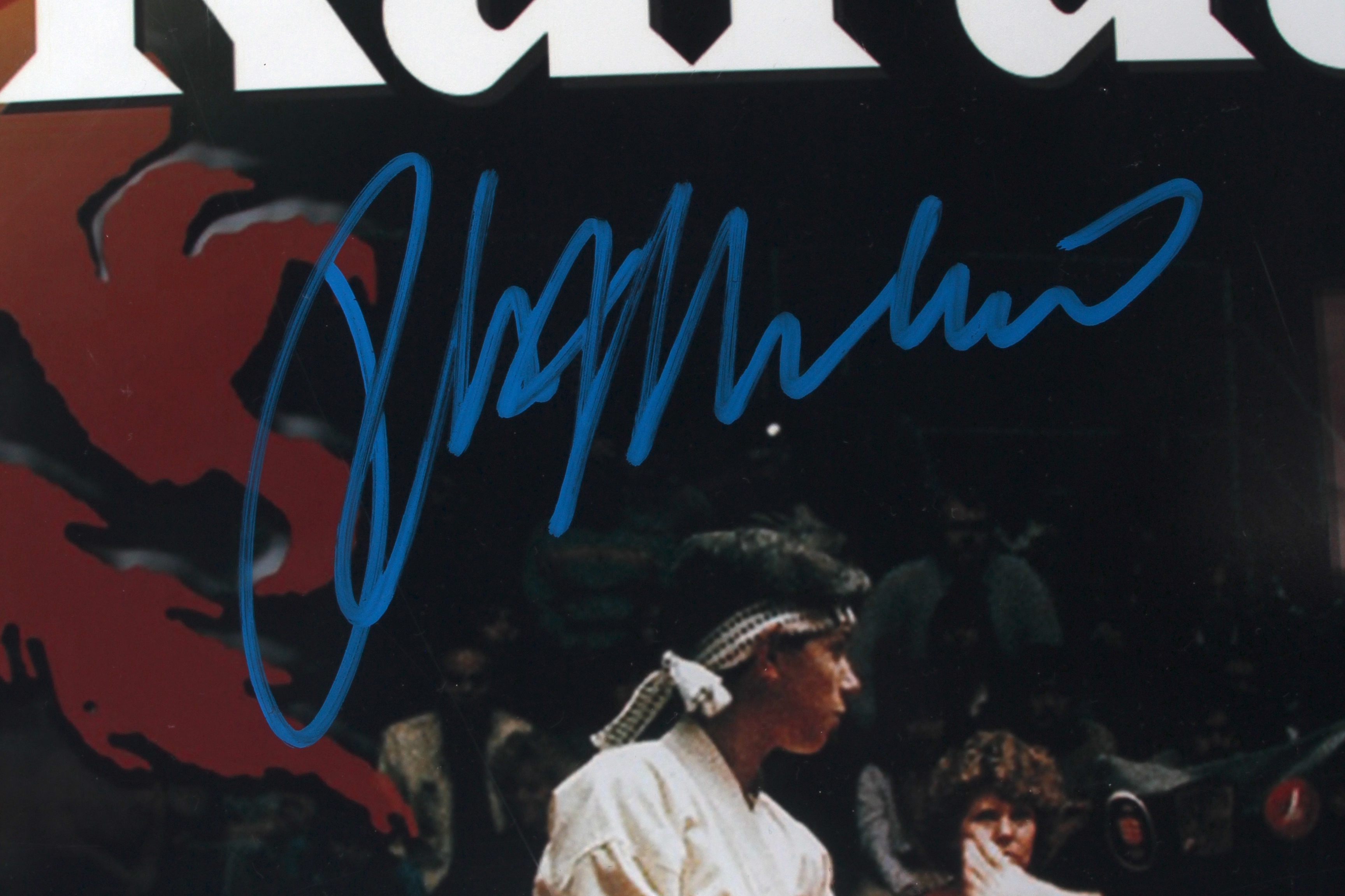 Ralph Macchio Signed "The Karate Kid" 20x30 Movie Poster (AutographCOA COA) at PristineAuction.com Ralph Macchio Signed "The Karate Kid" 20x30 Movie Poster (AutographCOA COA) at PristineAuction.com