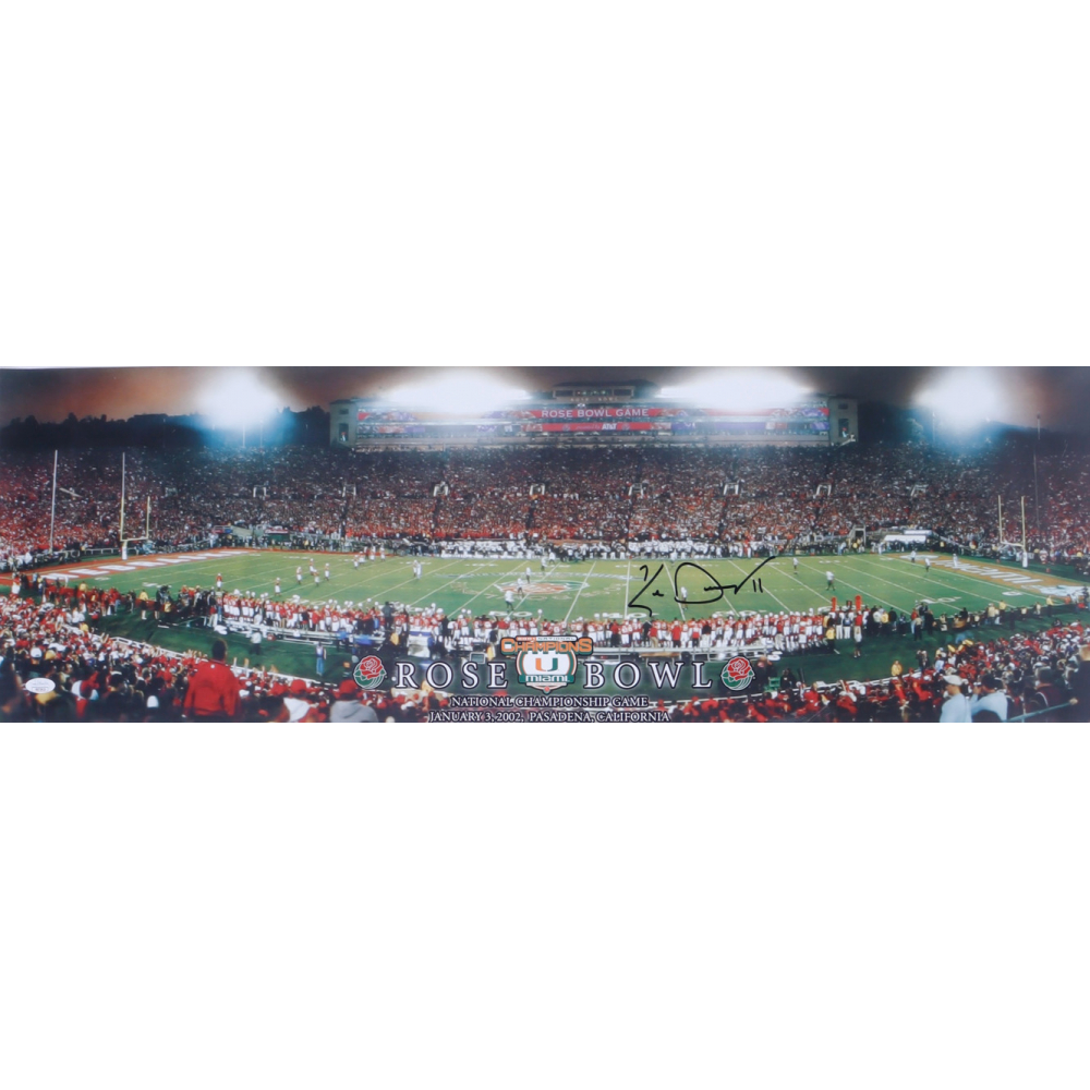 Ken Dorsey Signed Miami Hurricanes Rose Bowl National Championship