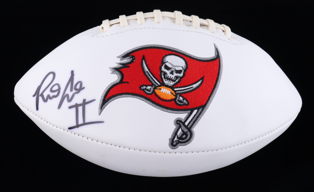 Ronald Jones II Signed Buccaneers Logo Football (JSA COA) | Pristine ...