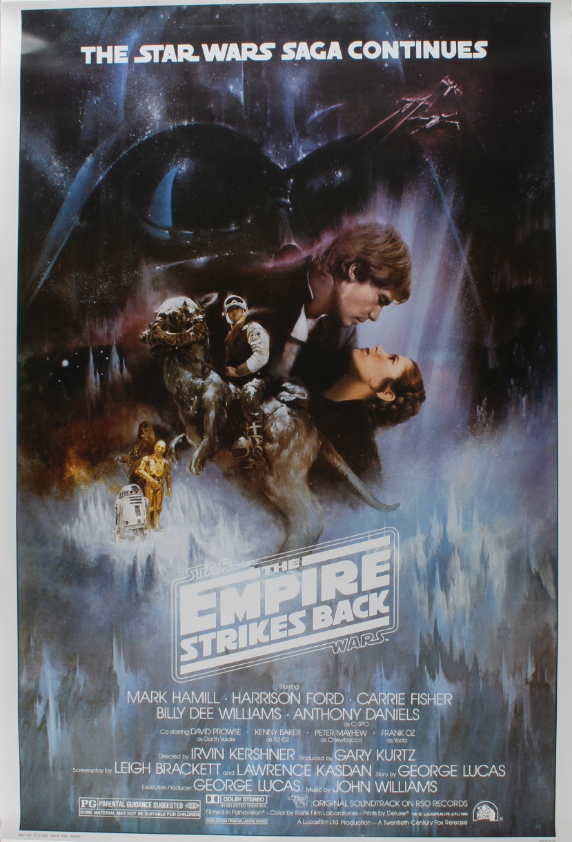 Complete Set of (3) "Star Wars" 27x40 Movie Posters with "Star Wars", "The Empire Strikes Back" & "Return of the Jedi" at PristineAuction.com Complete Set of (3) "Star Wars" 27x40 Movie Posters with "Star Wars", "The Empire Strikes Back" & "Return of the Jedi" at PristineAuction.com