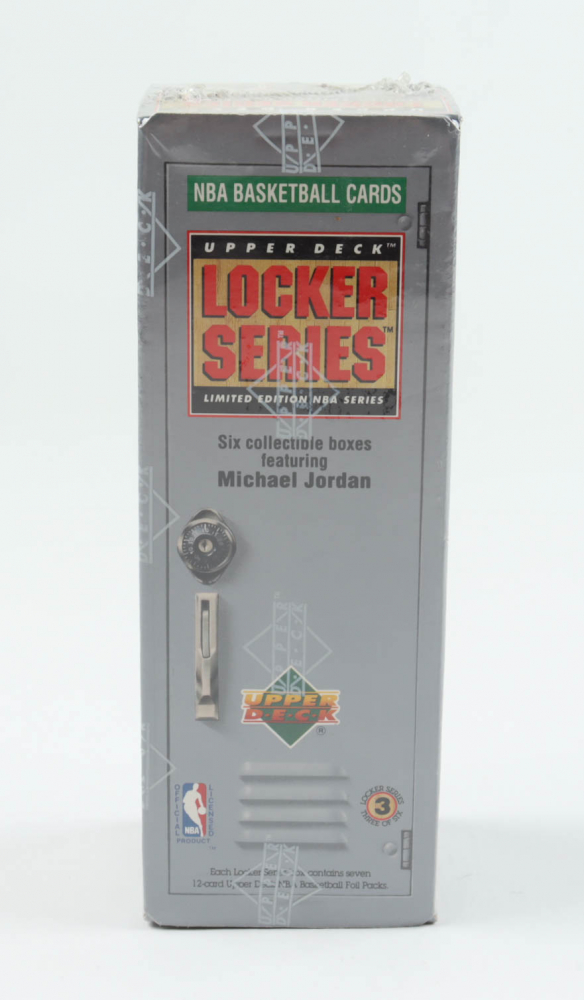 1991 Upper Deck NBA Michael Jordan Locker Series 3 Box with (7) Packs Pristine Auction
