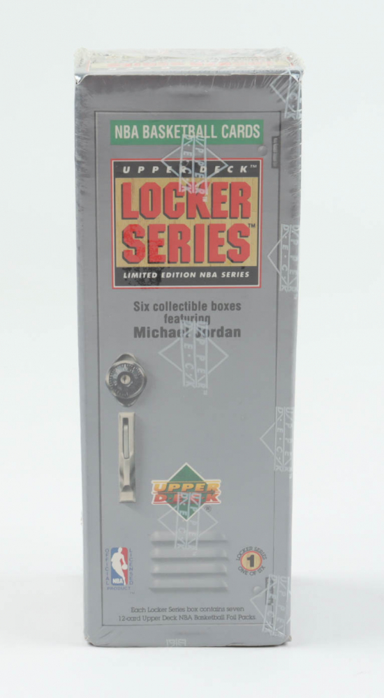 1991 Upper Deck NBA Michael Jordan Locker Series 1 Box with (7) Packs Pristine Auction