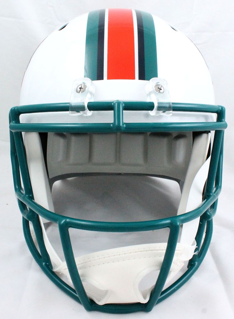 Jason Taylor Signed Dolphins Full-Size Speed Helmet Inscribed "HOF 17" (Beckett) at PristineAuction.com Jason Taylor Signed Dolphins Full-Size Speed Helmet Inscribed "HOF 17" (Beckett) at PristineAuction.com